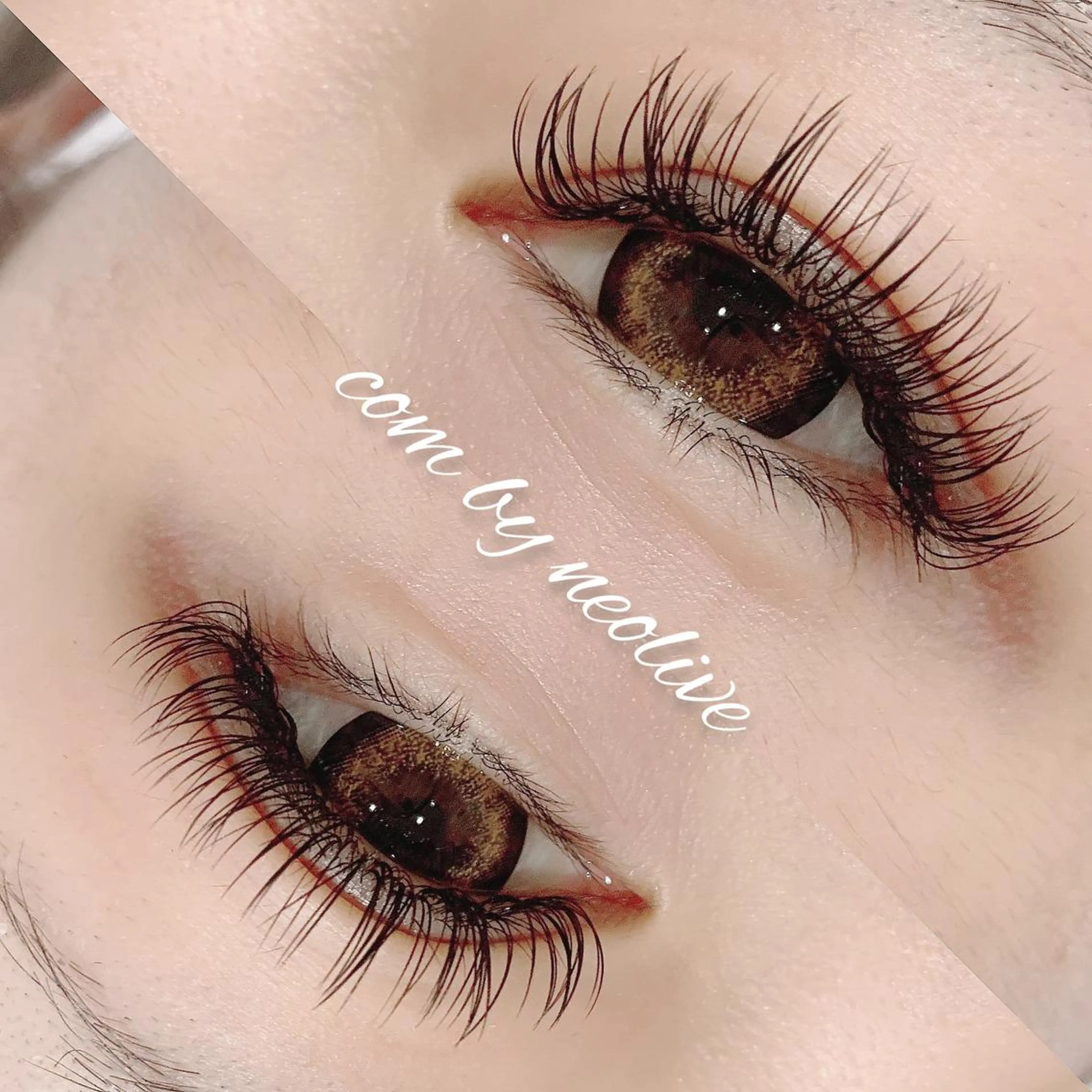 マツエク・マツパ バインドロック Cカール キュート 池袋駅韓国風🇰🇷 束感💗Tomoのマツエク・マツパデザイン