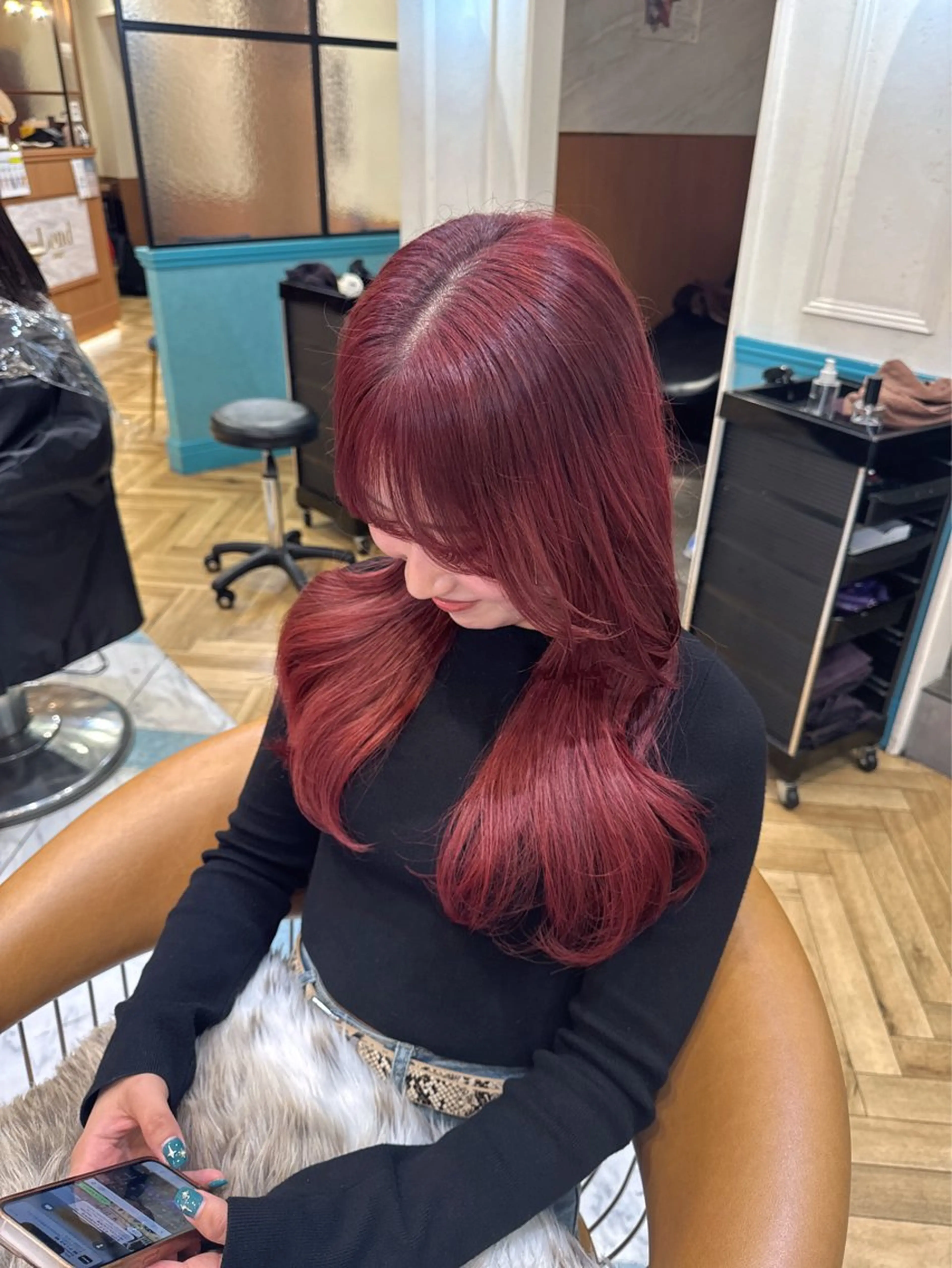 🔥【12月限定！】🔥ワンカラー💇🏻‍♀️💖➕高保湿スチームトリートメント✨✨の写真