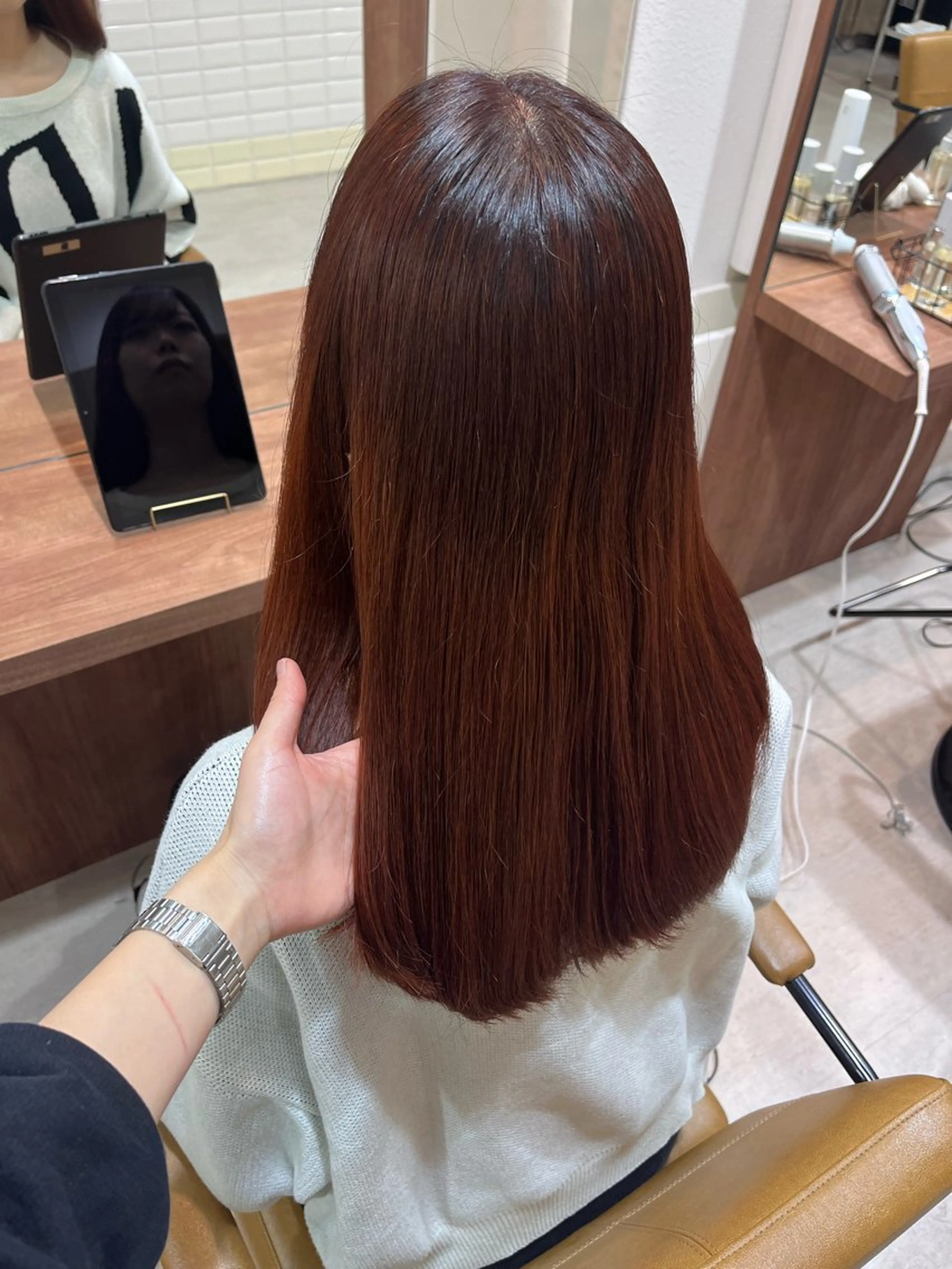 カラー NEIRO/透明感 カラー/メンズカットのヘアスタイル