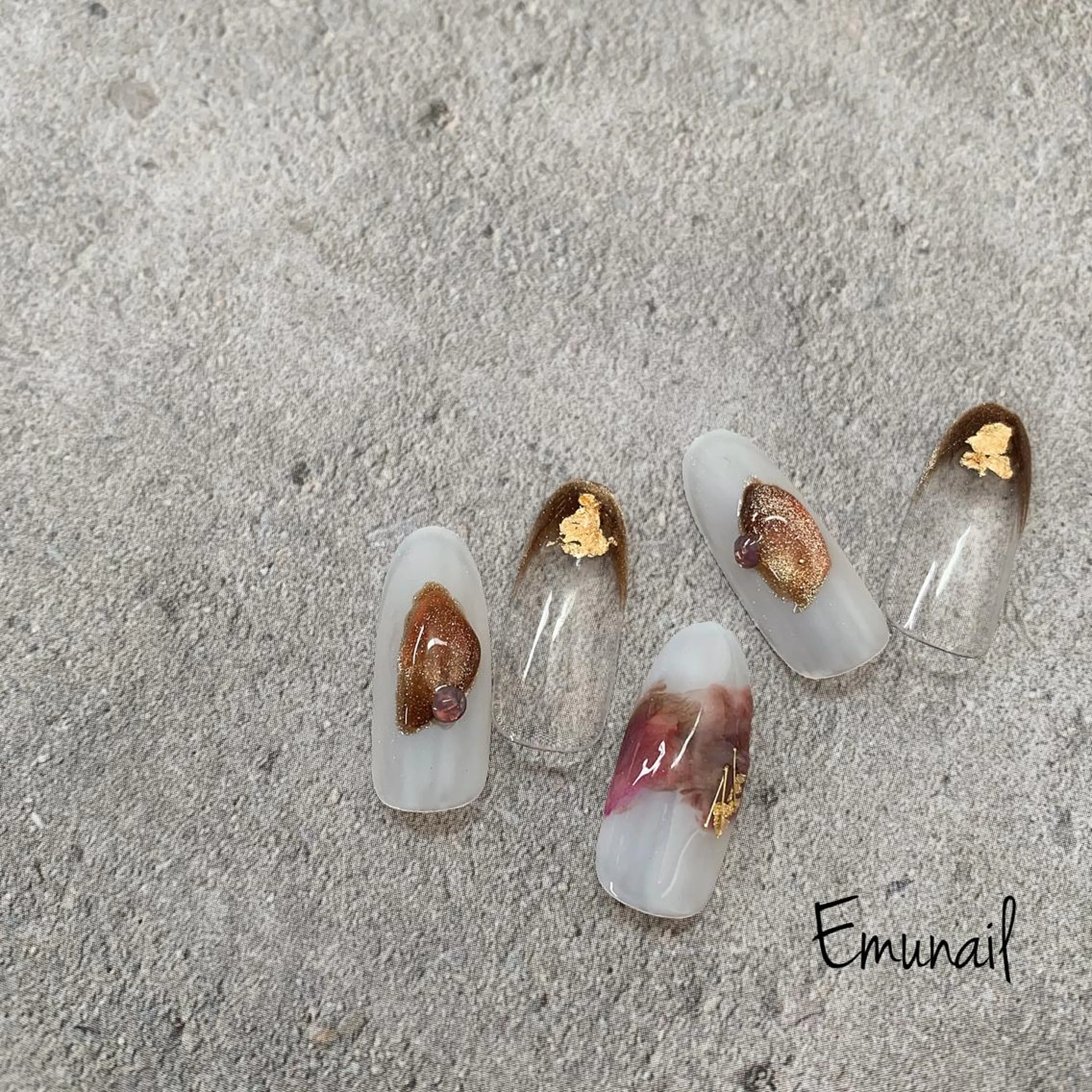 ネイル ハンドネイル Emu Nailのネイルデザイン