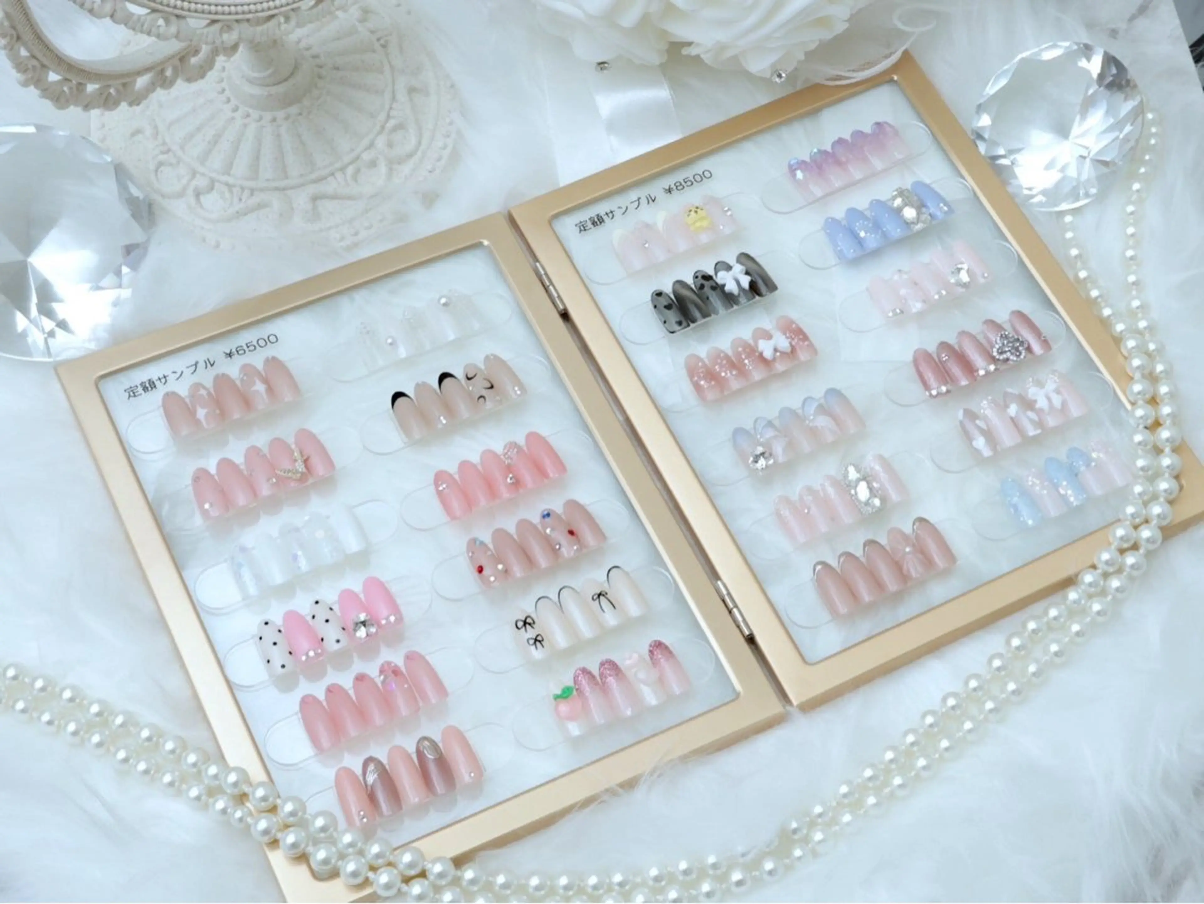 セミロング ハンドネイル Nailsalon Angeのネイルデザイン