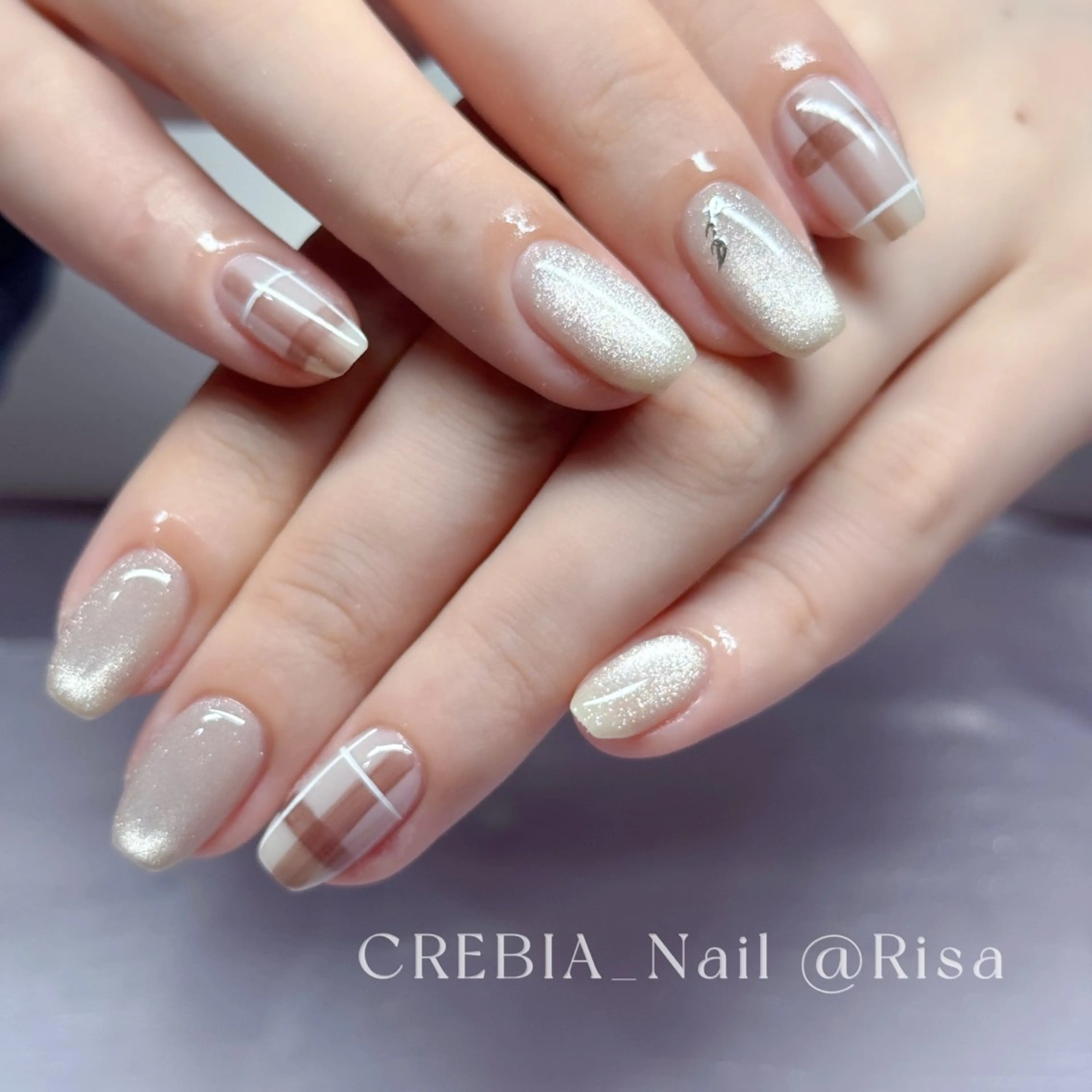 ネイル ハンドネイル CREBIA beaute ネイル部所属・CREBIA Nailのネイルデザイン