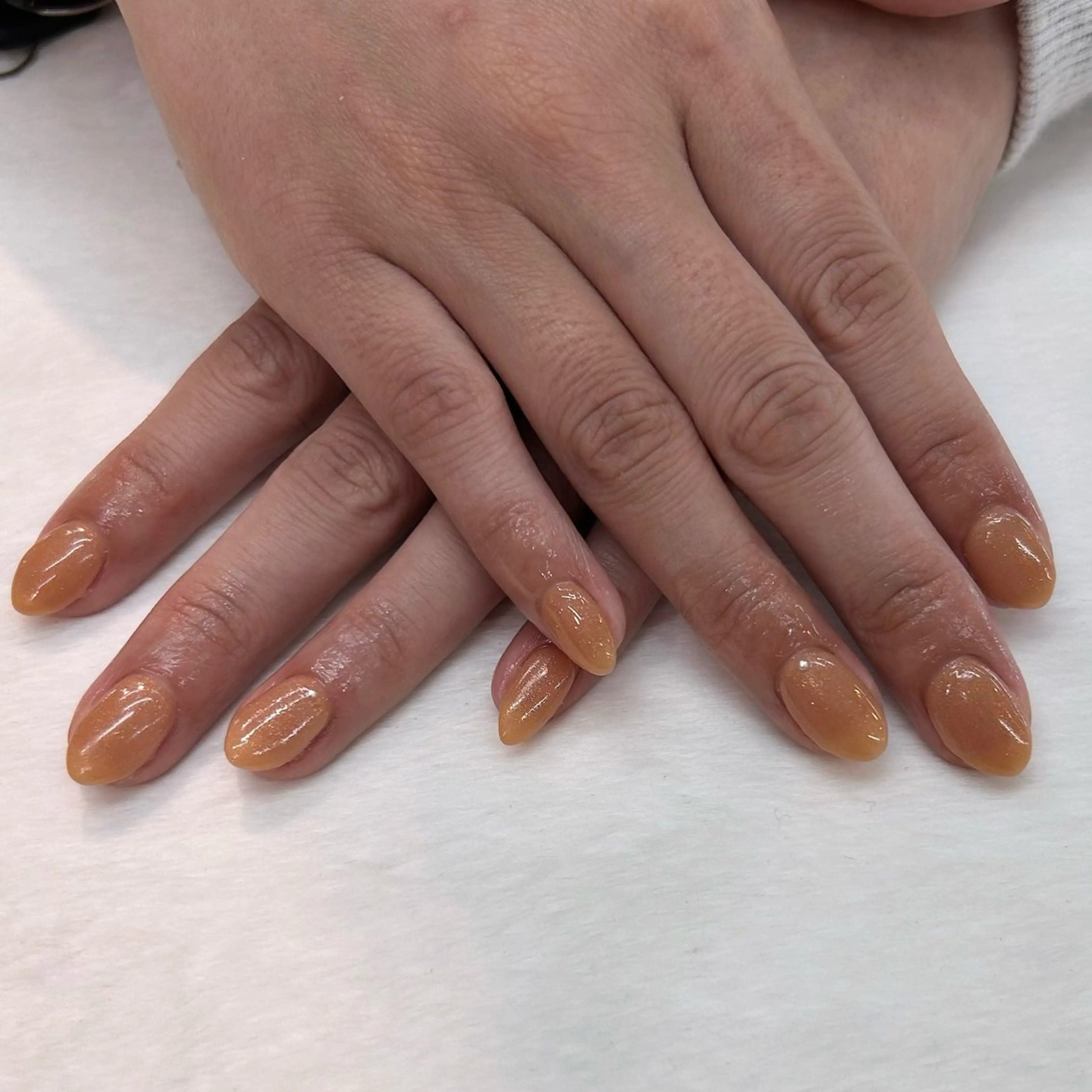 ネイル ラメ(グリッター) ワンカラーネイル 狭間 GRANBEAUTYのネイルデザイン