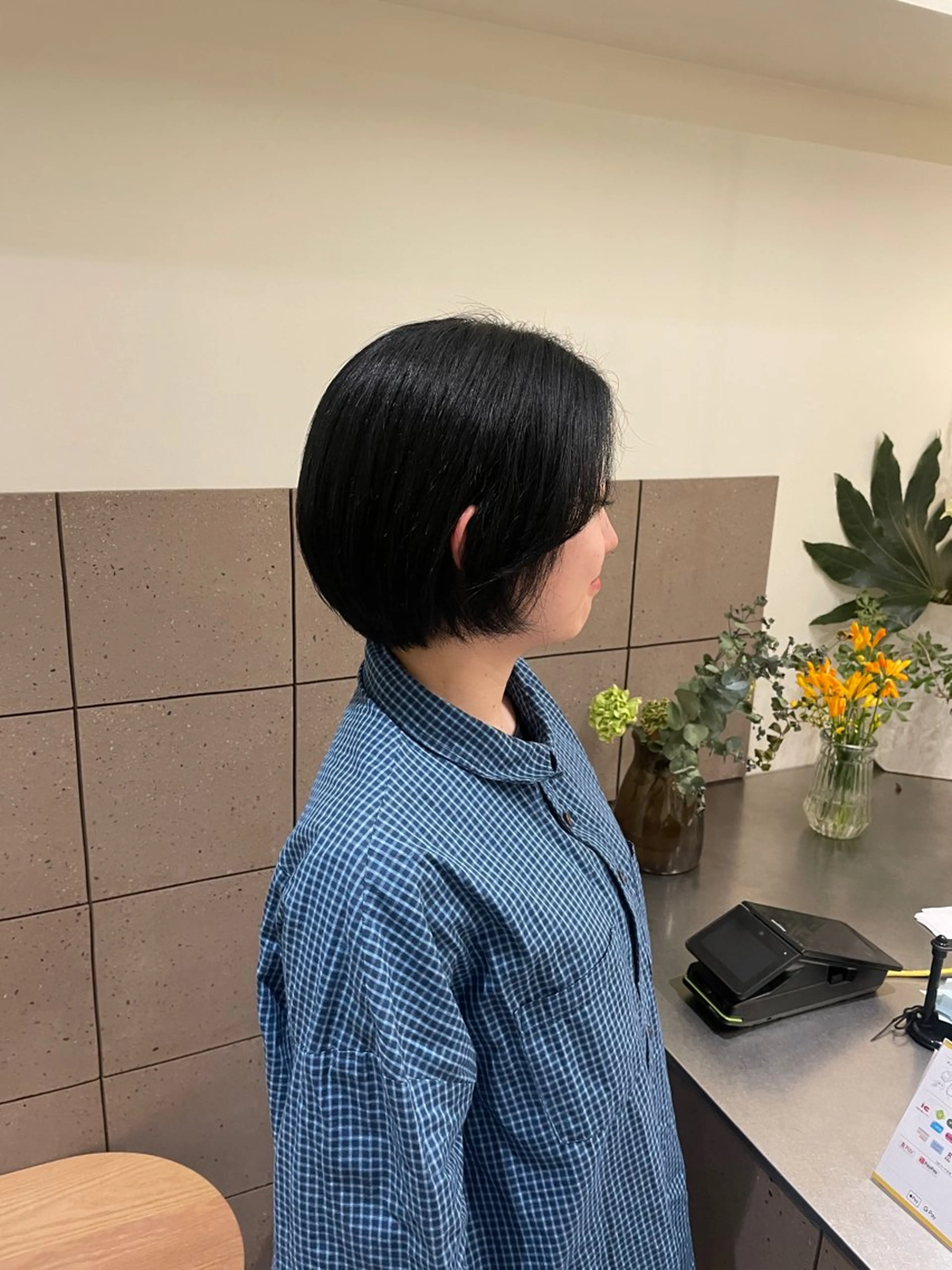 ショート ヘアカラー JURI /HUIのヘアスタイル