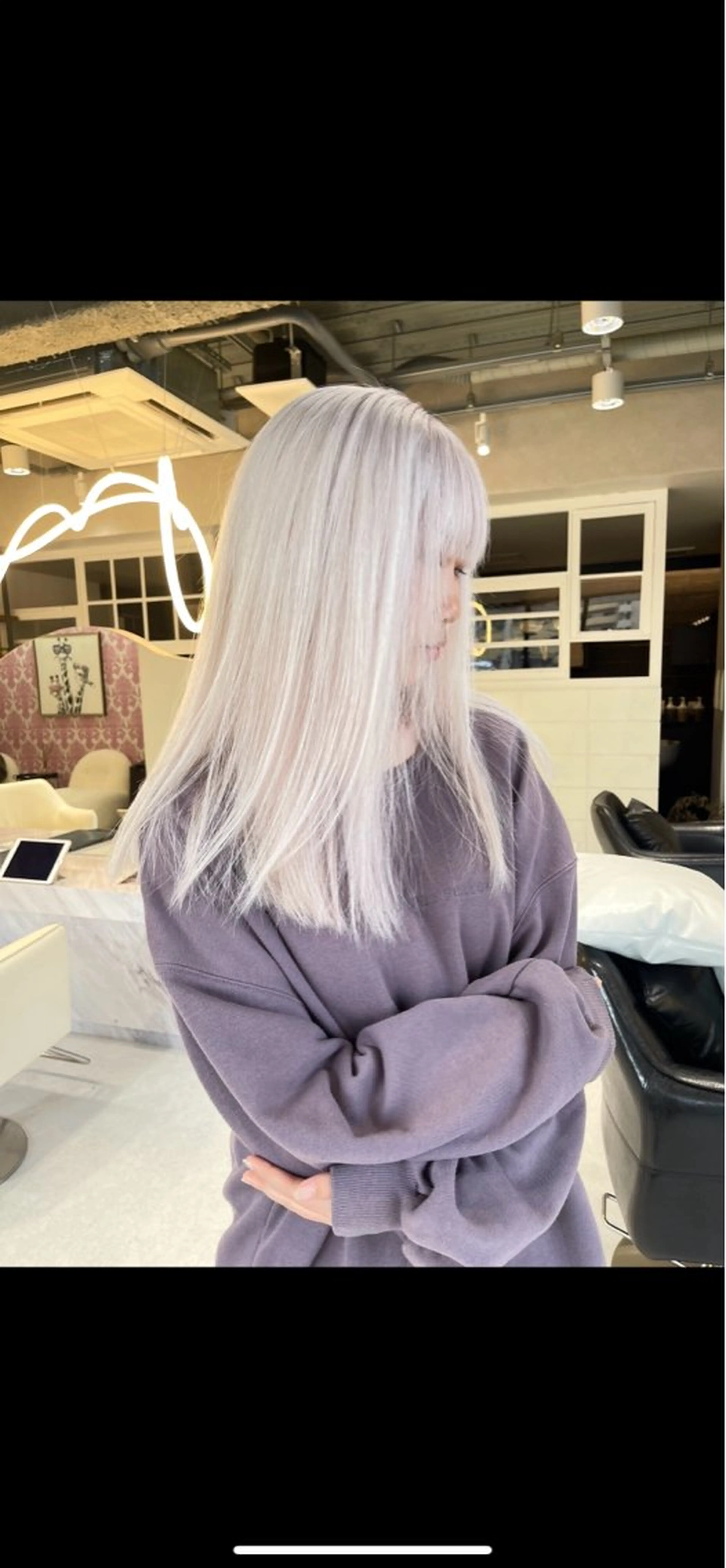 ロング カラー 空【クウ】所属・【Chu】 ✨SERA✨のヘアスタイル