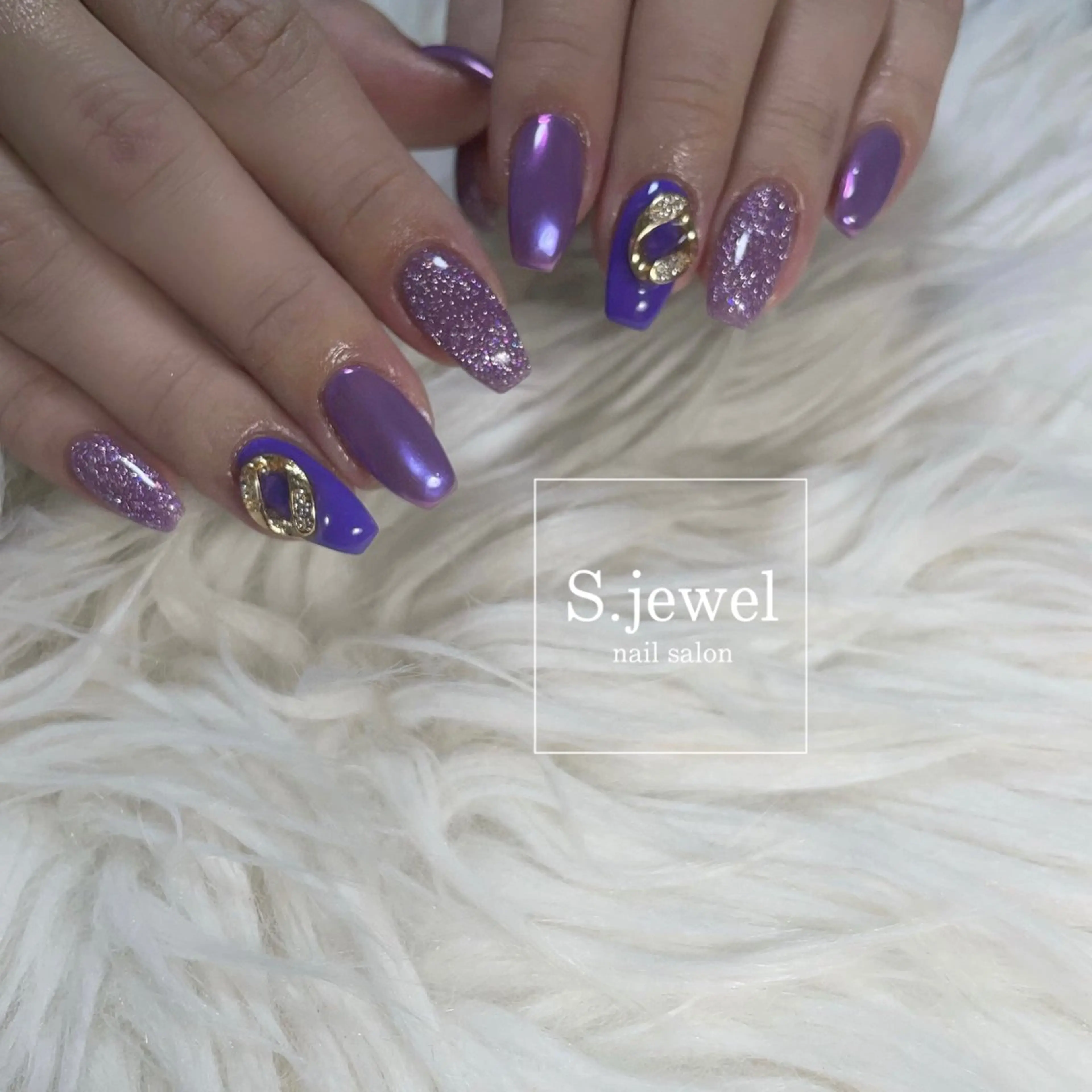 ネイル S♡JEWEL所属・S. JEWELのネイルデザイン