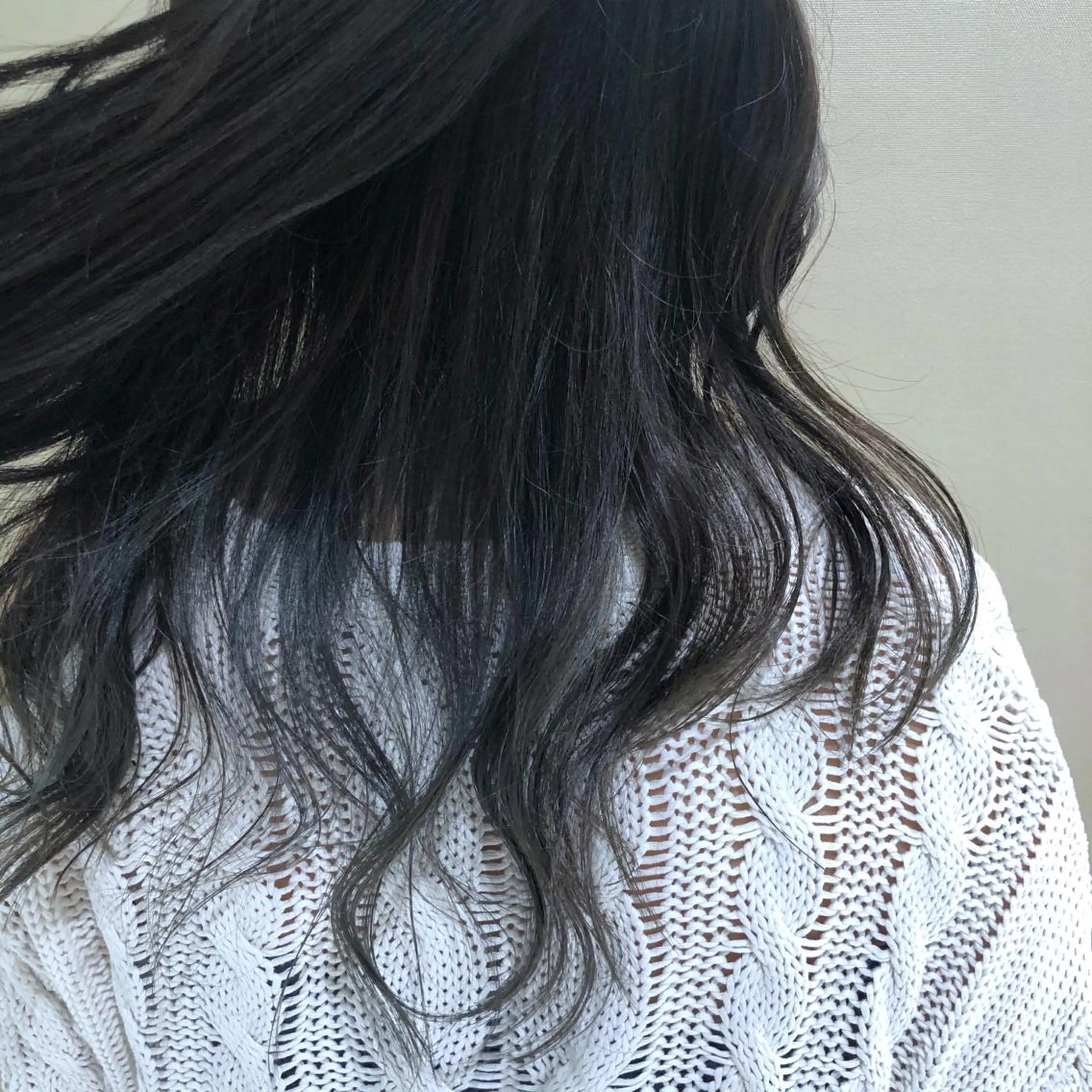 ロング カラー グレージュ カット ヘアカラー 韓国風ヘア 🇰🇷清水しいなのヘアスタイル