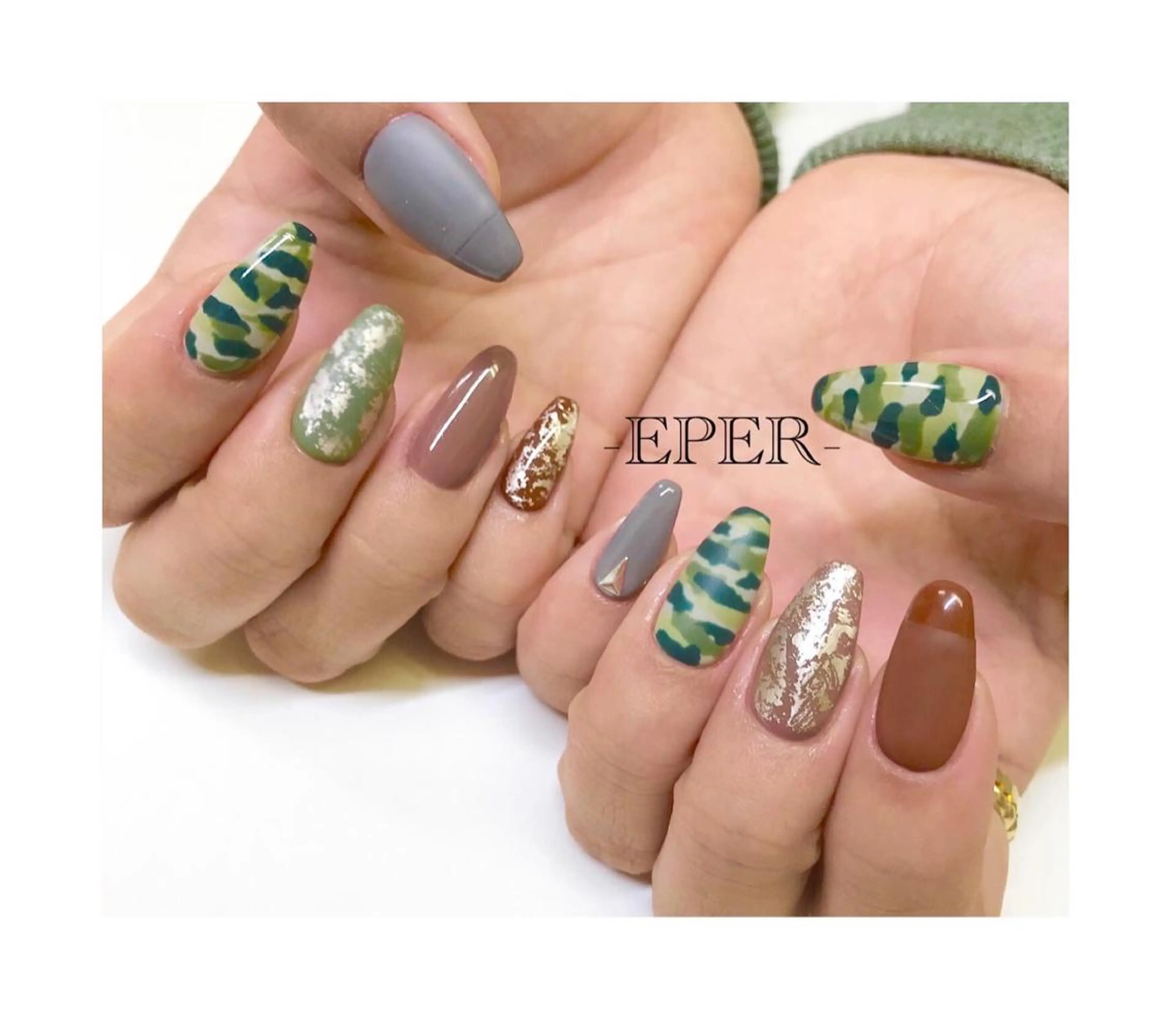 ネイル 持ち込み ネイルサロン -EPER-エペルのネイルデザイン