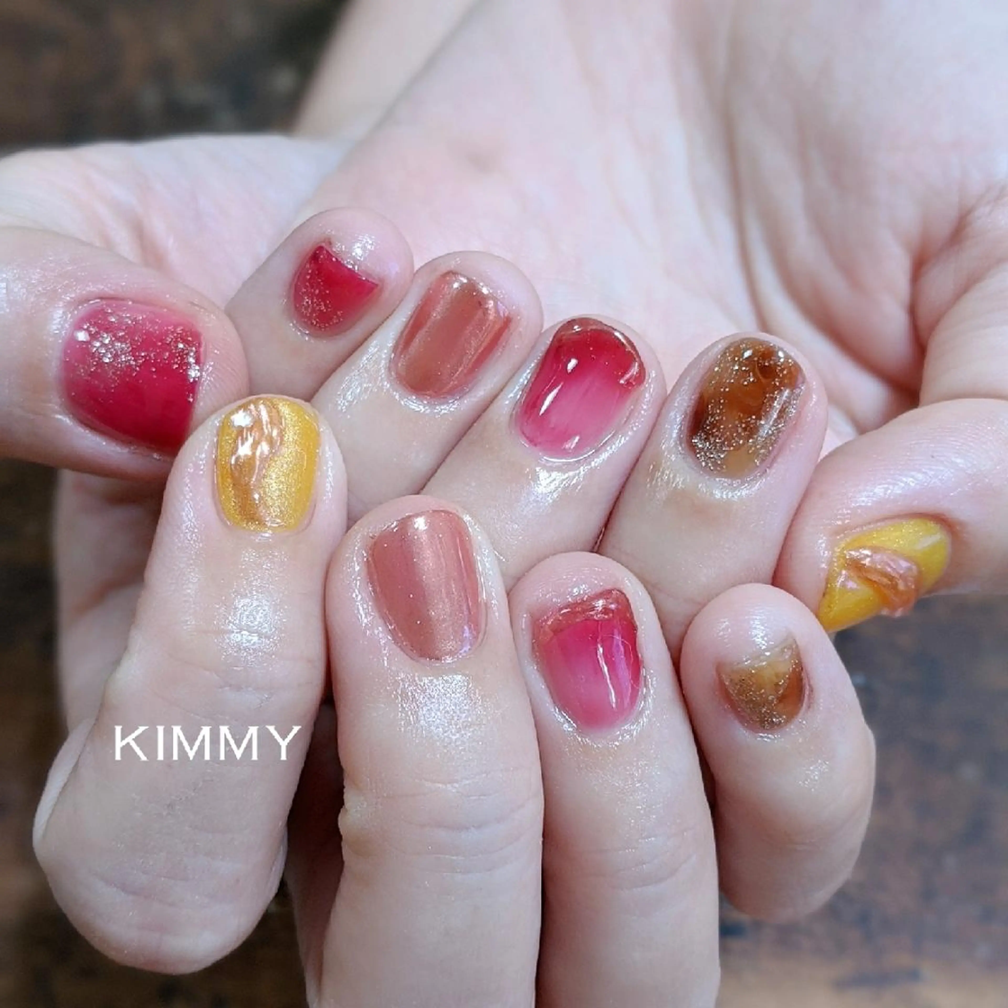 ネイル ハンドネイル kimmy nailsのネイルデザイン