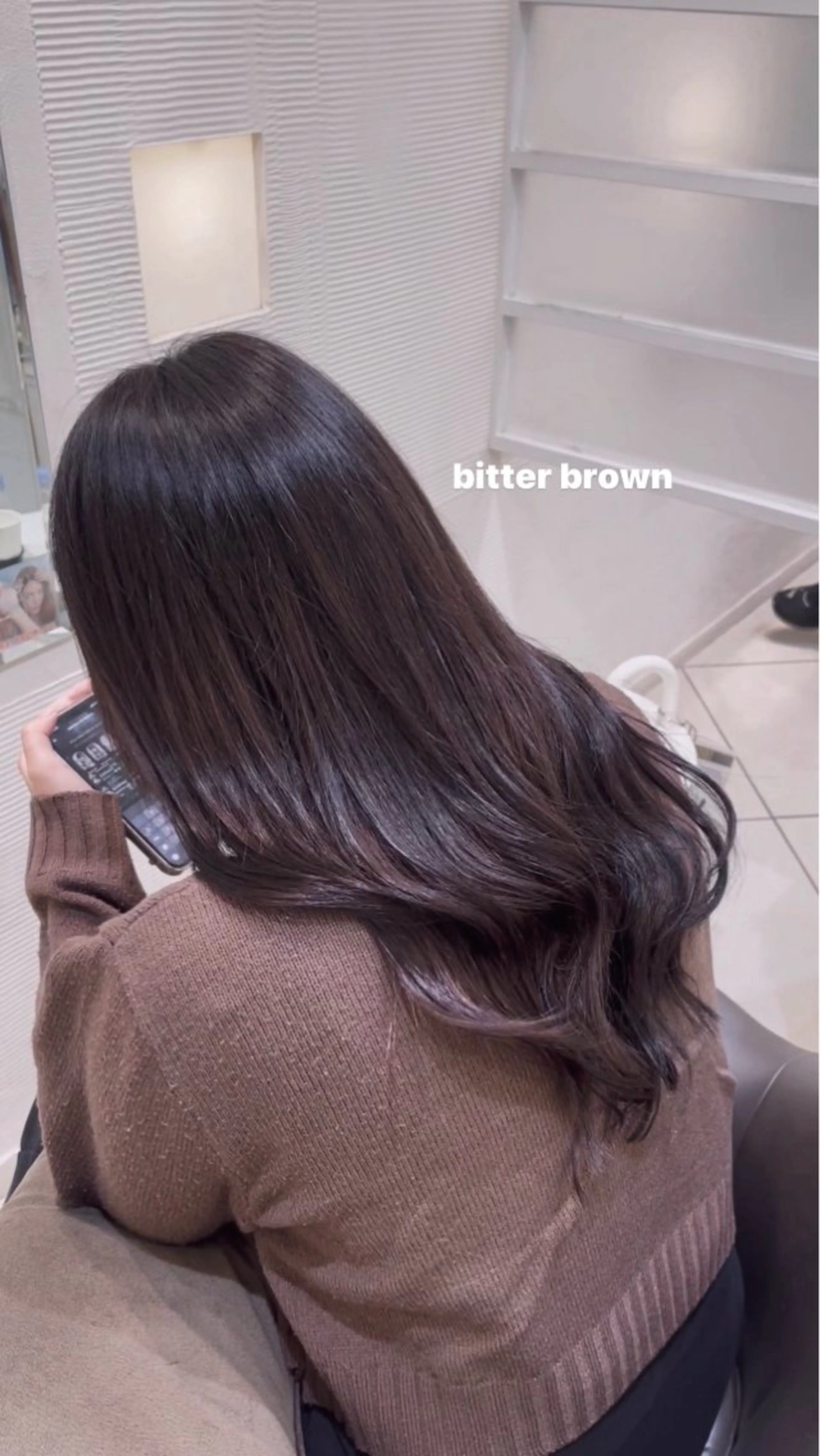 ロング カラー 💖大人韓国ヘア💖 韓国艶カラー【銀座】のヘアスタイル