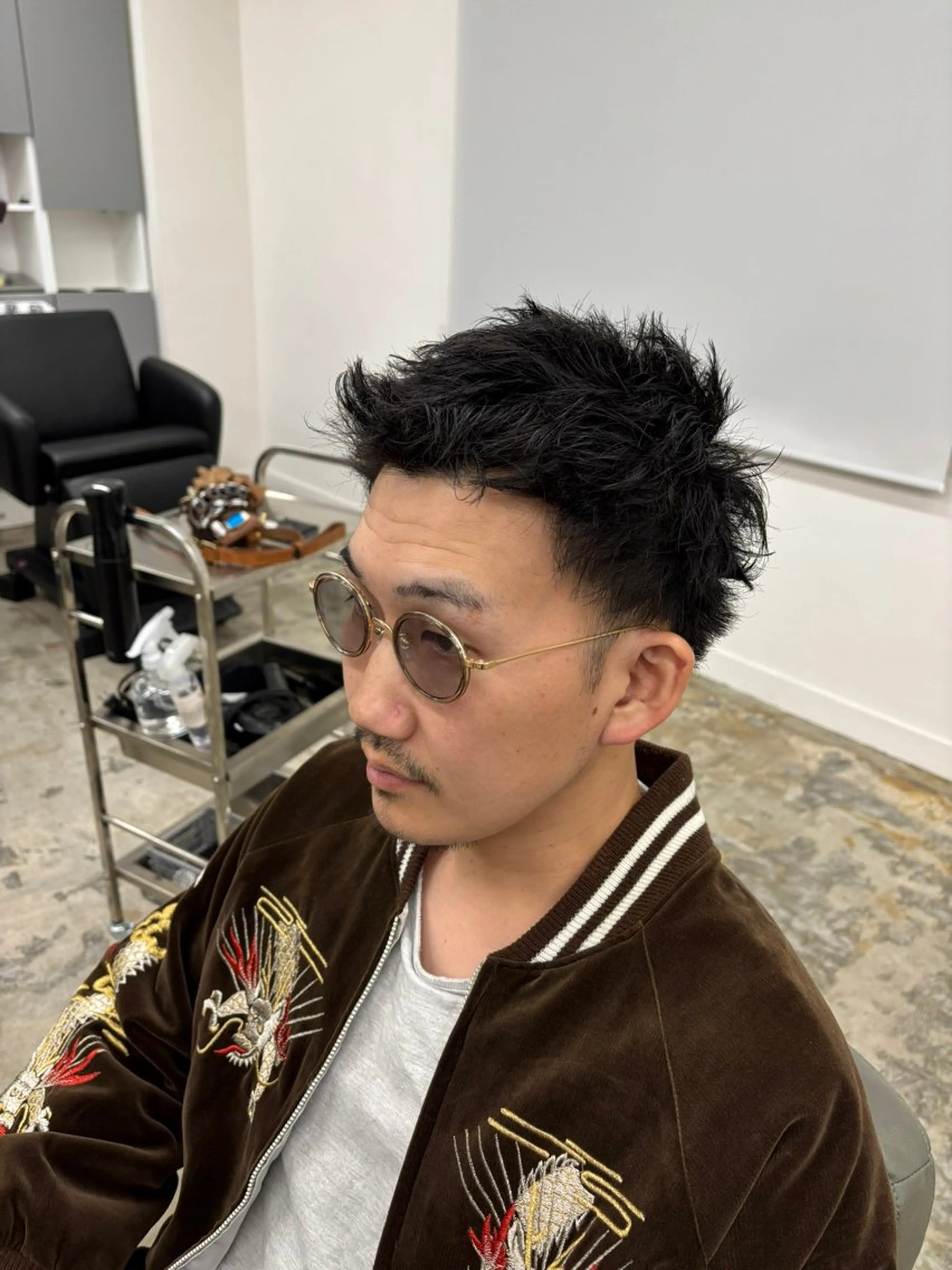 メンズ サンティエ都通店所属・永山 萌文のヘアスタイル