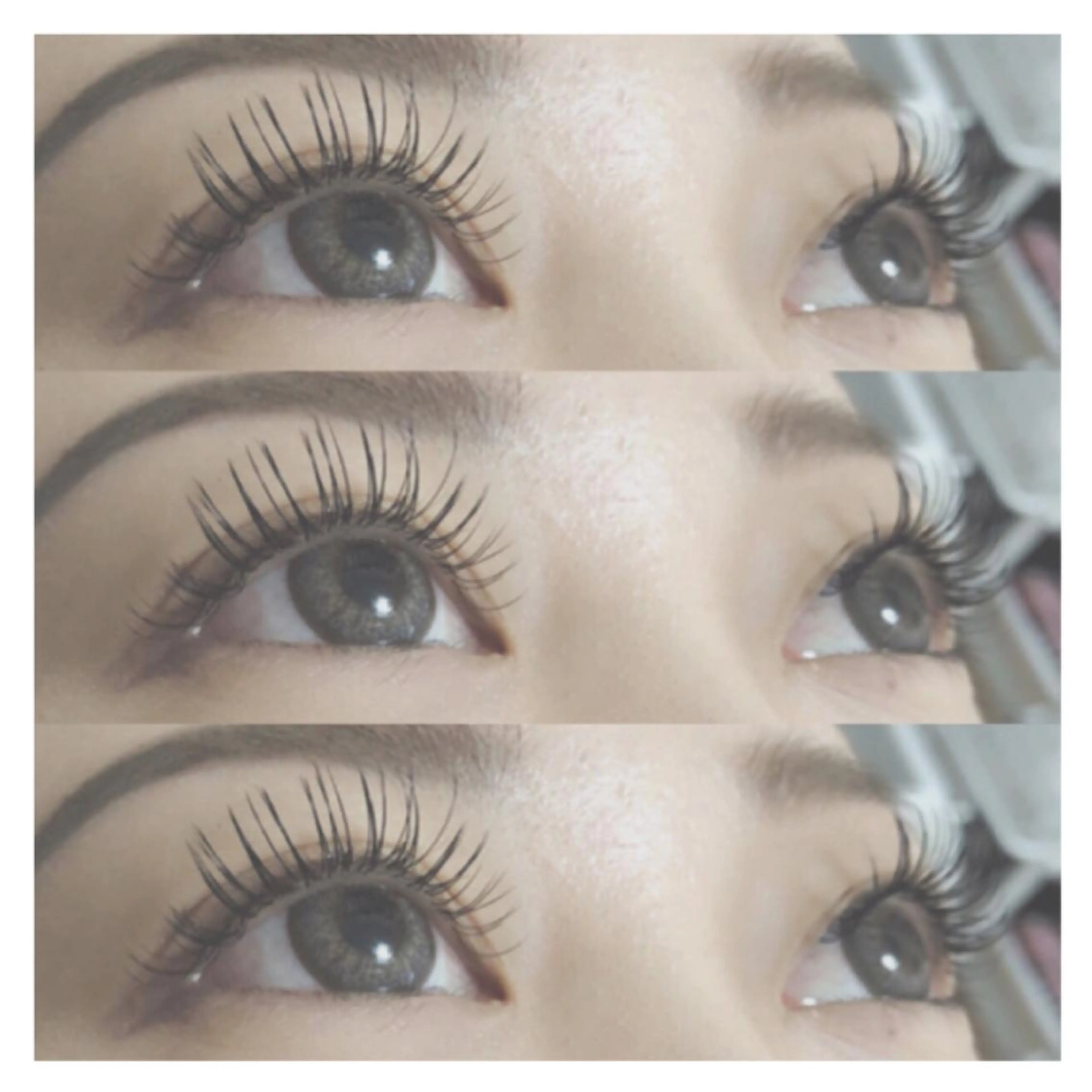 マツエク・マツパ フラットラッシュ Nana .のマツエク・マツパデザイン