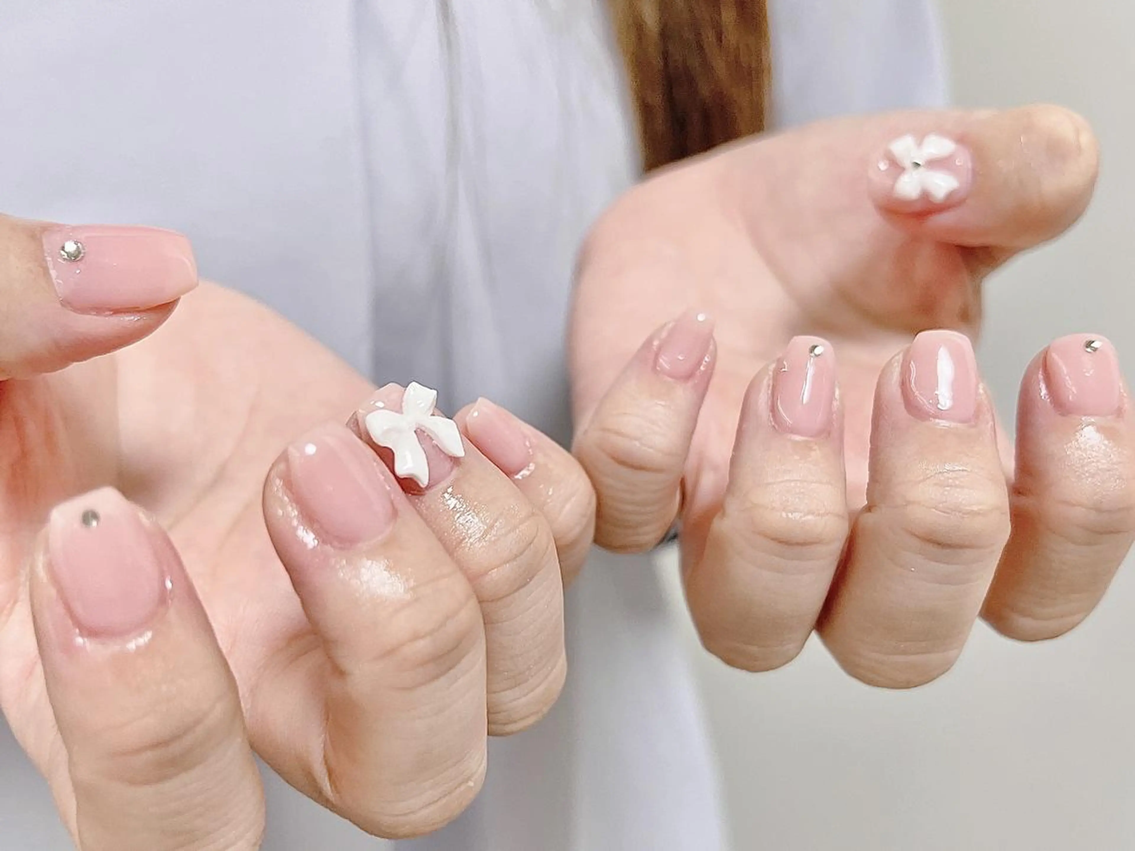 ネイル na🎀🎀na ちゅるちゅるのネイルデザイン