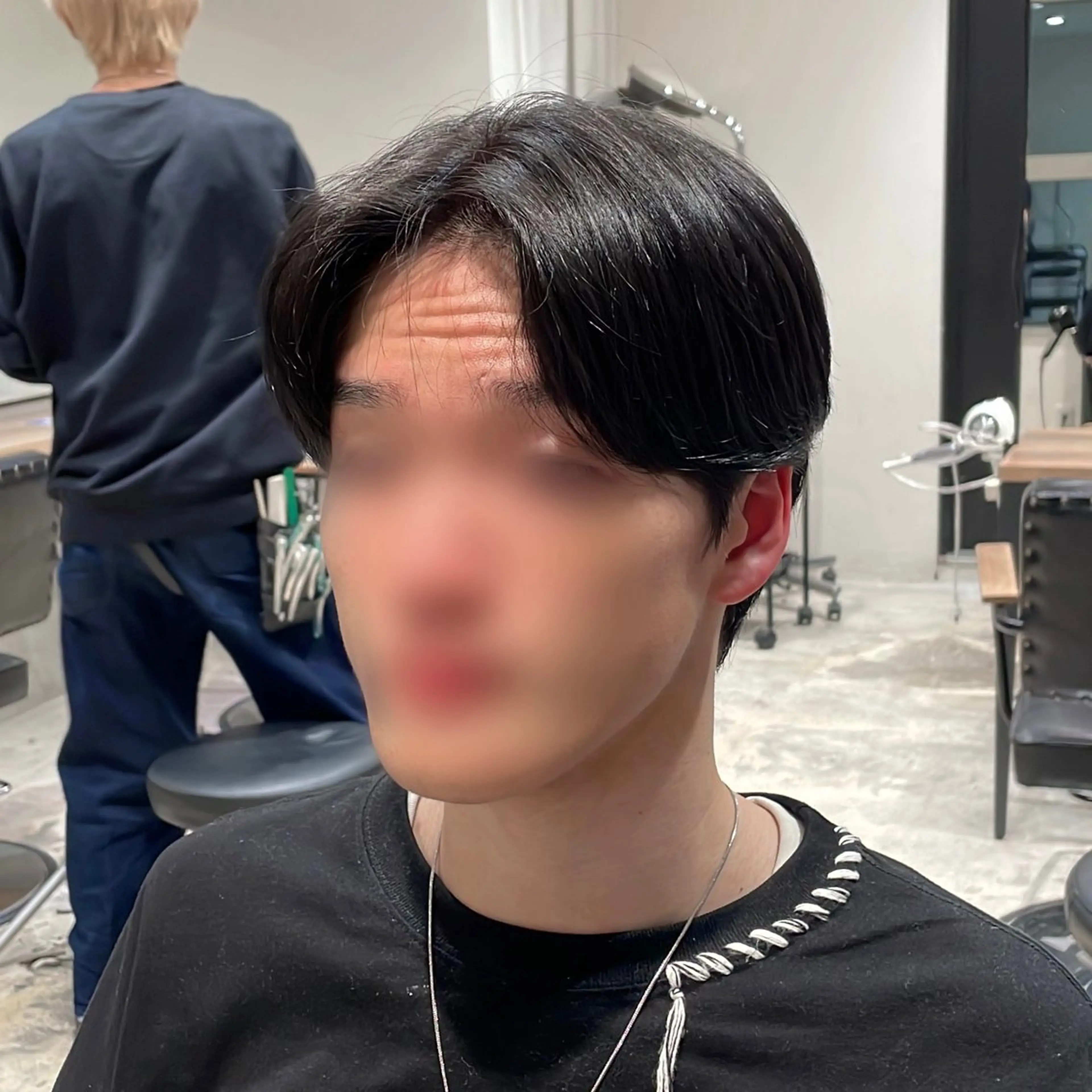 ショート カラー パーマ ヘアアレンジ メンズ カット パーマ 縮毛矯正 ヘアセット パク・ボミン小野リエ 韓国ハーフ🦊のその他イメージ