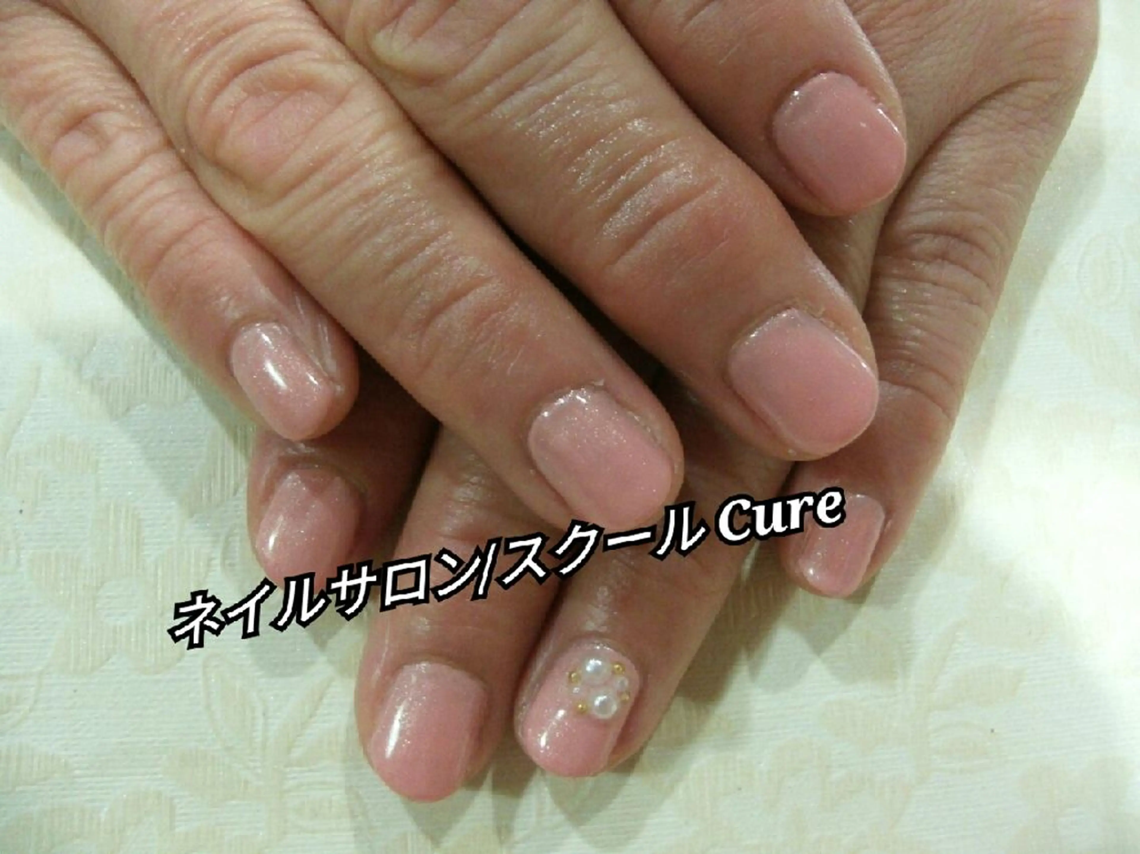 ショート ネイル ネイルサロン Cureのネイルデザイン