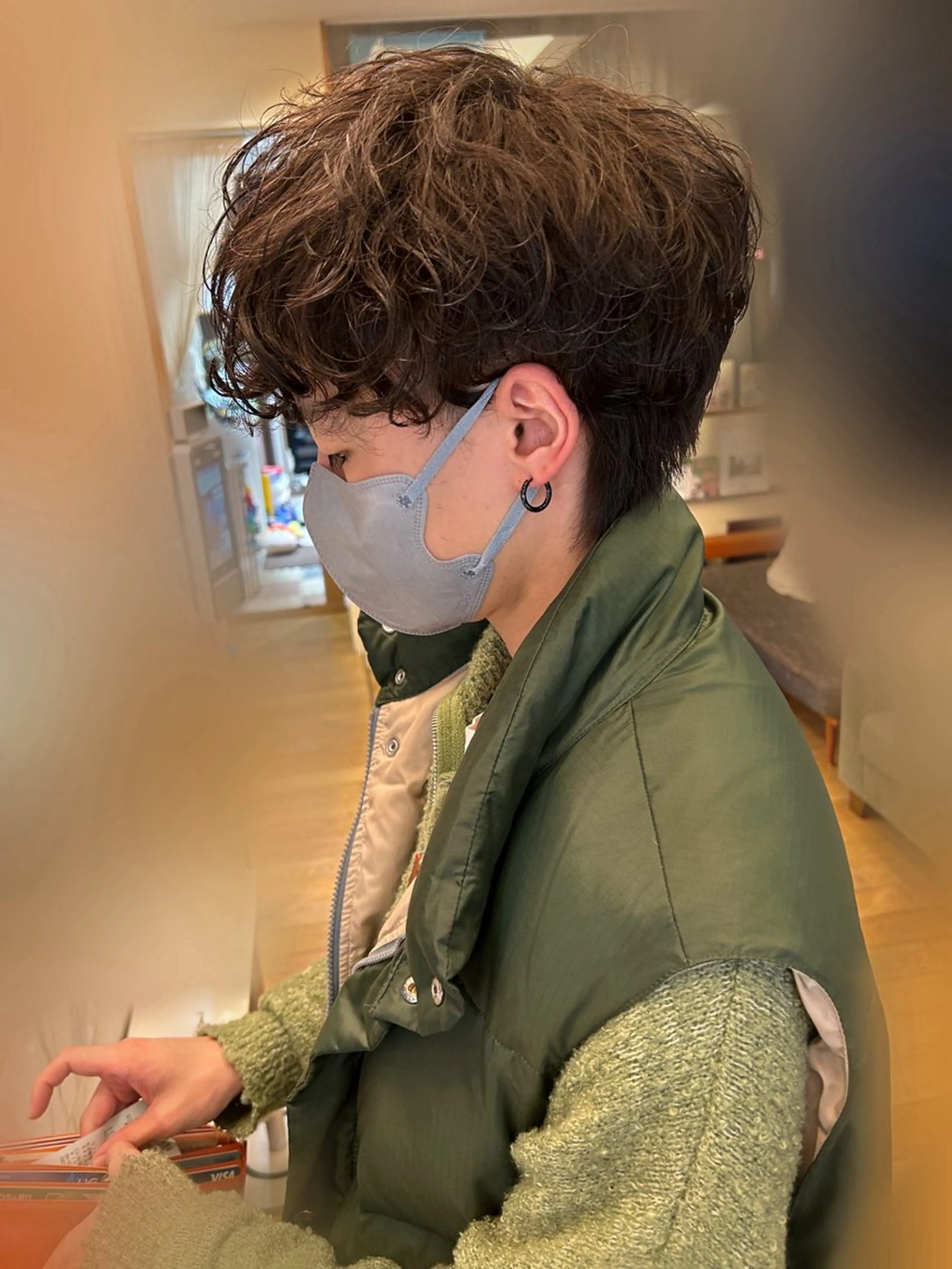 メンズ カット パーマ 似合わせ⌇お洒落 カット⌇平野あみのヘアスタイル