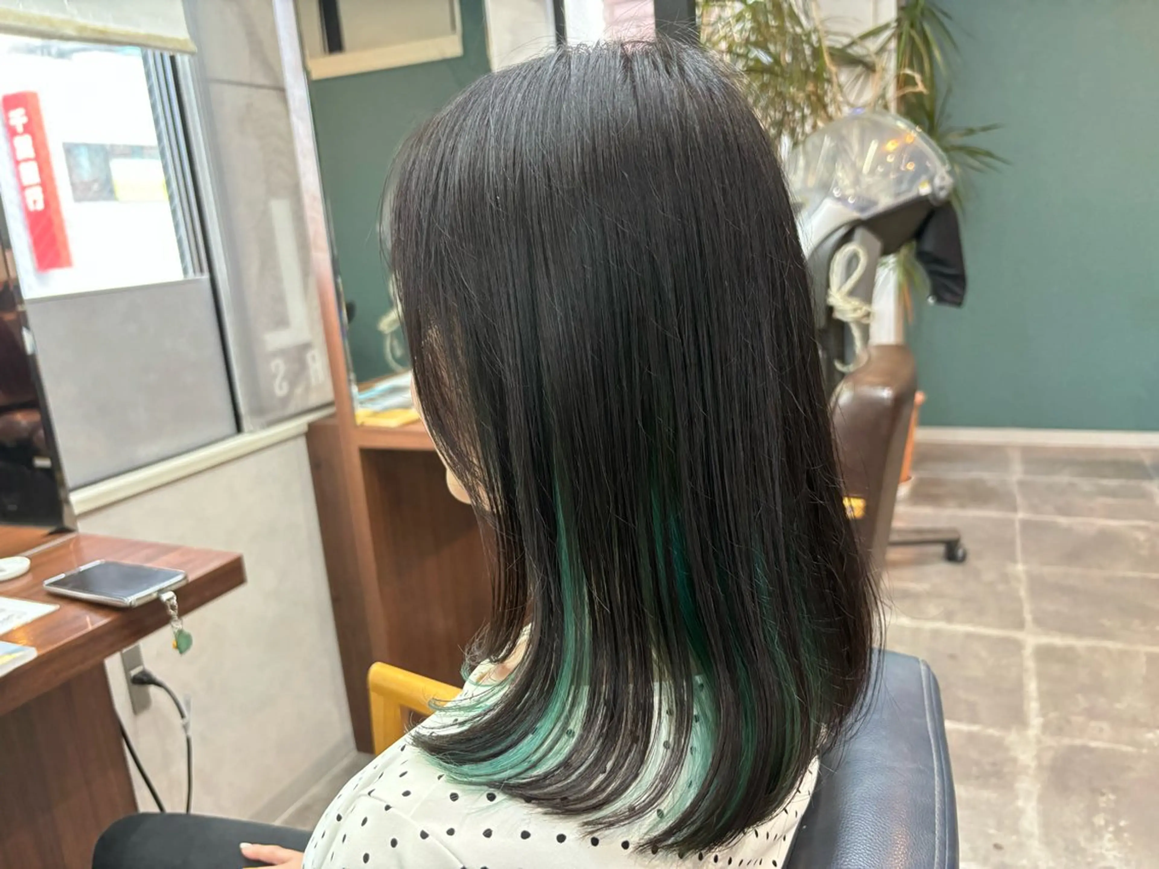 カラー 長内  大明のヘアスタイル