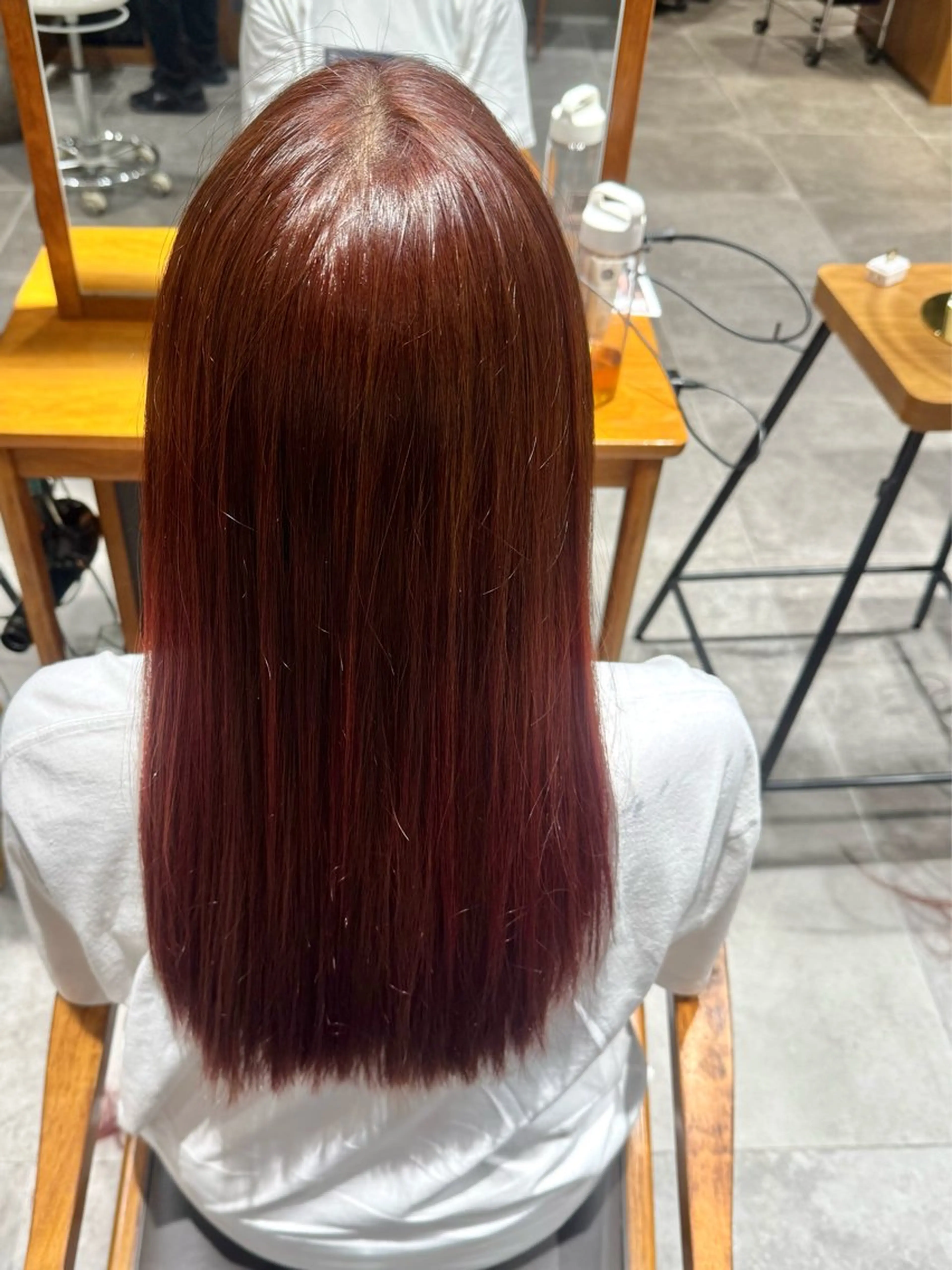 カラー むとう みずきのヘアスタイル