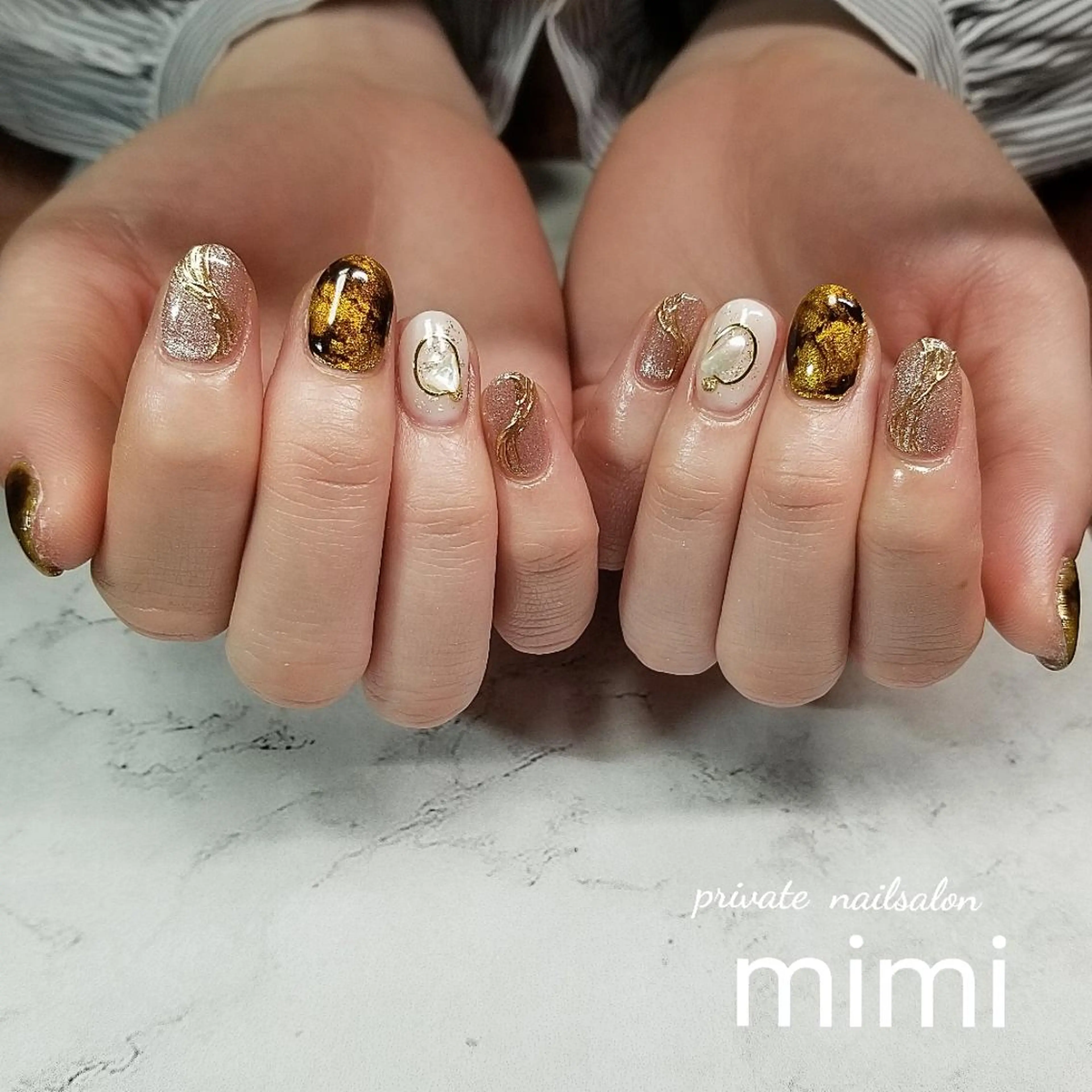 ネイル 博多ネイル ｍｉｍｉのネイルデザイン