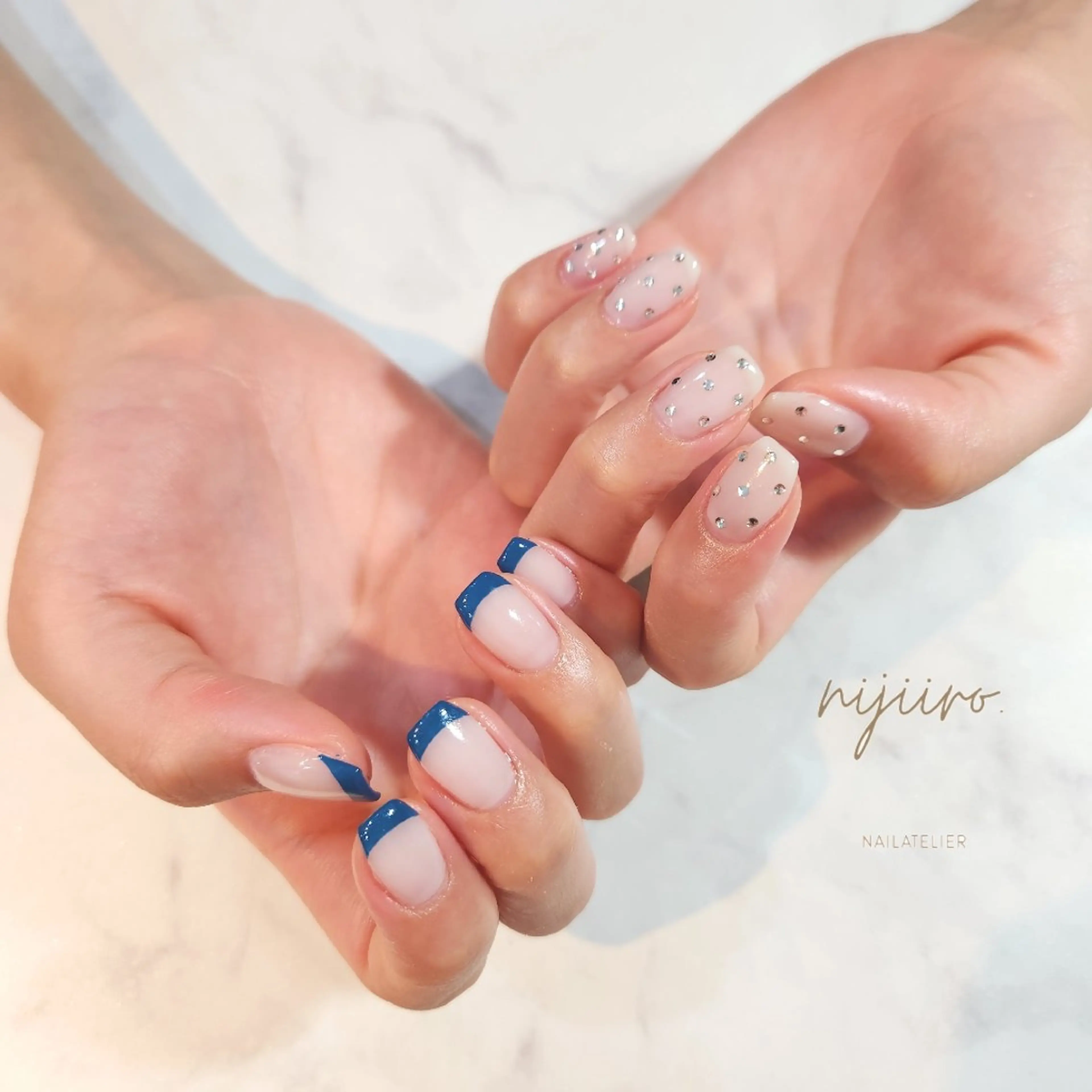 ネイル ハンドネイル nailatelier nijiiro.所属・nijiiro🌈 サトウのネイルデザイン