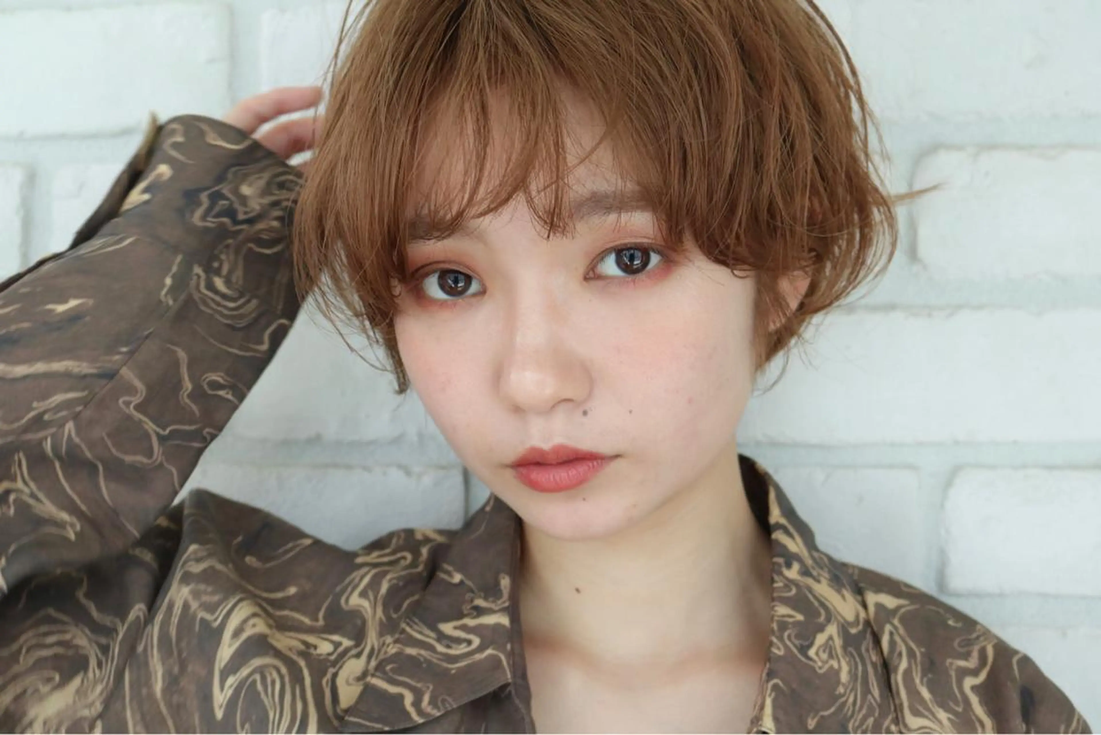 ショート カラー 五十嵐ゆり 美髪カラー　武蔵小杉のヘアスタイル