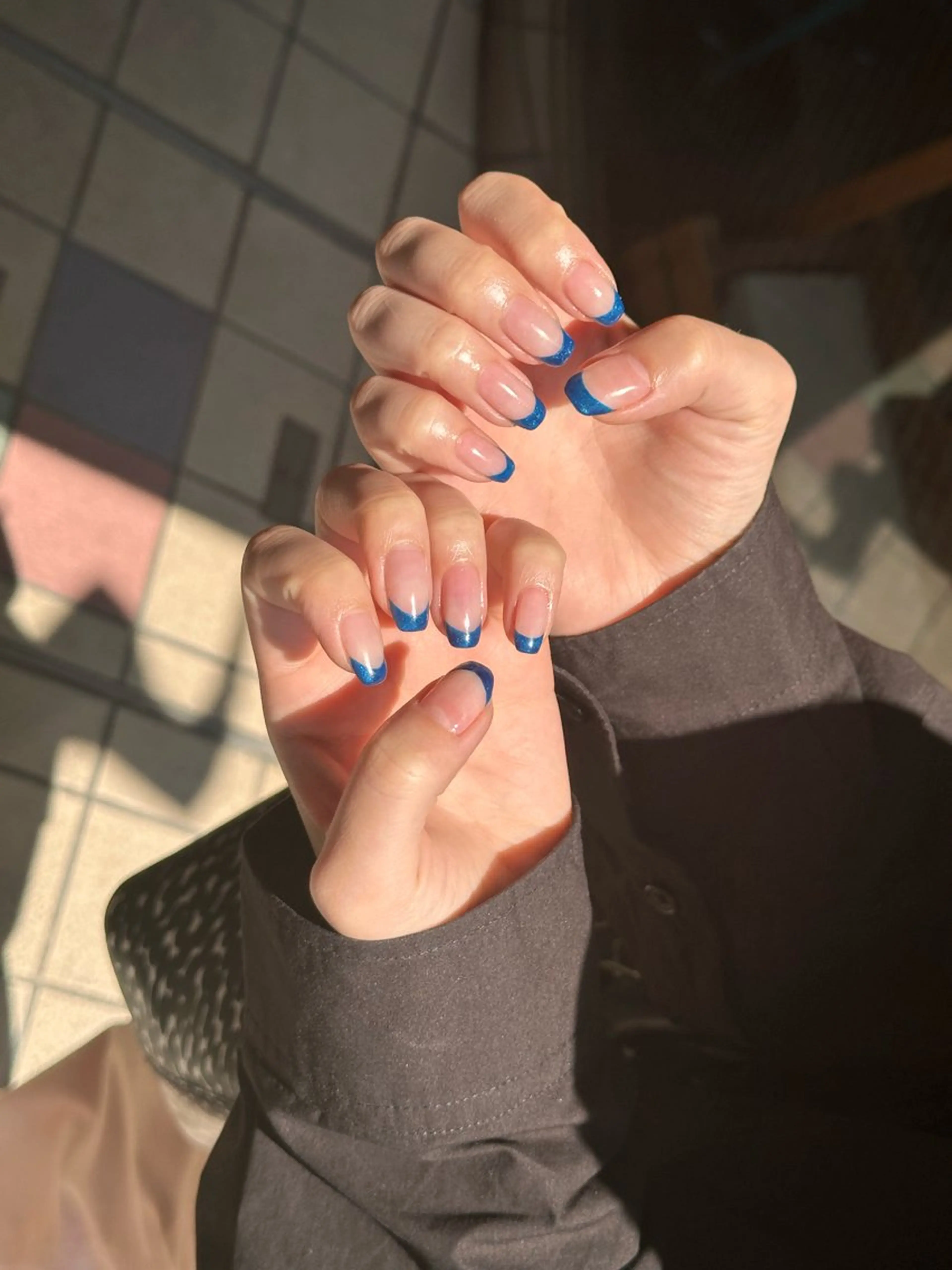 ネイル フレンチネイル Buena所属・miu "のネイルデザイン