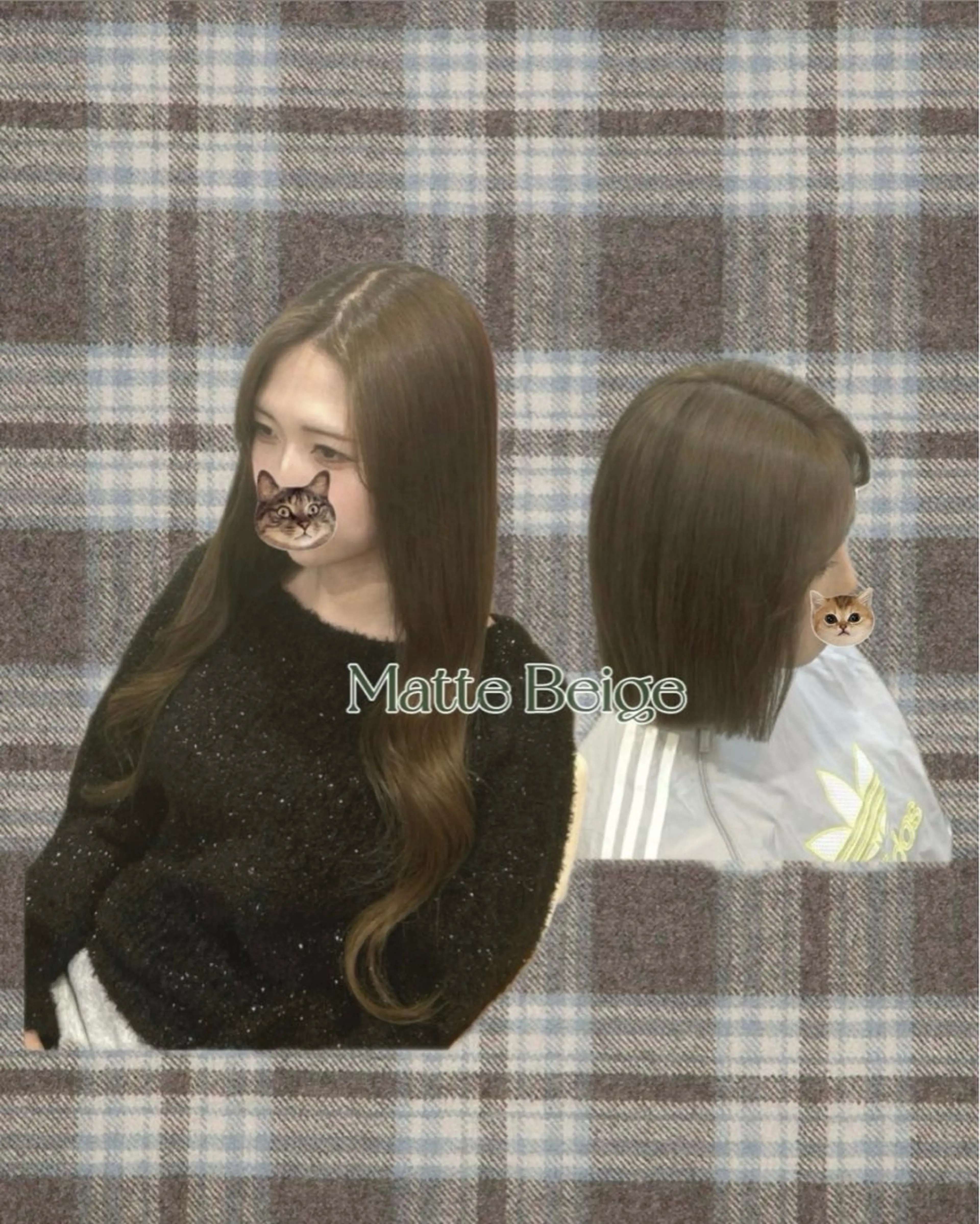 セミロング ヘアカラー ☘レディース募集☘ yunaのヘアスタイル