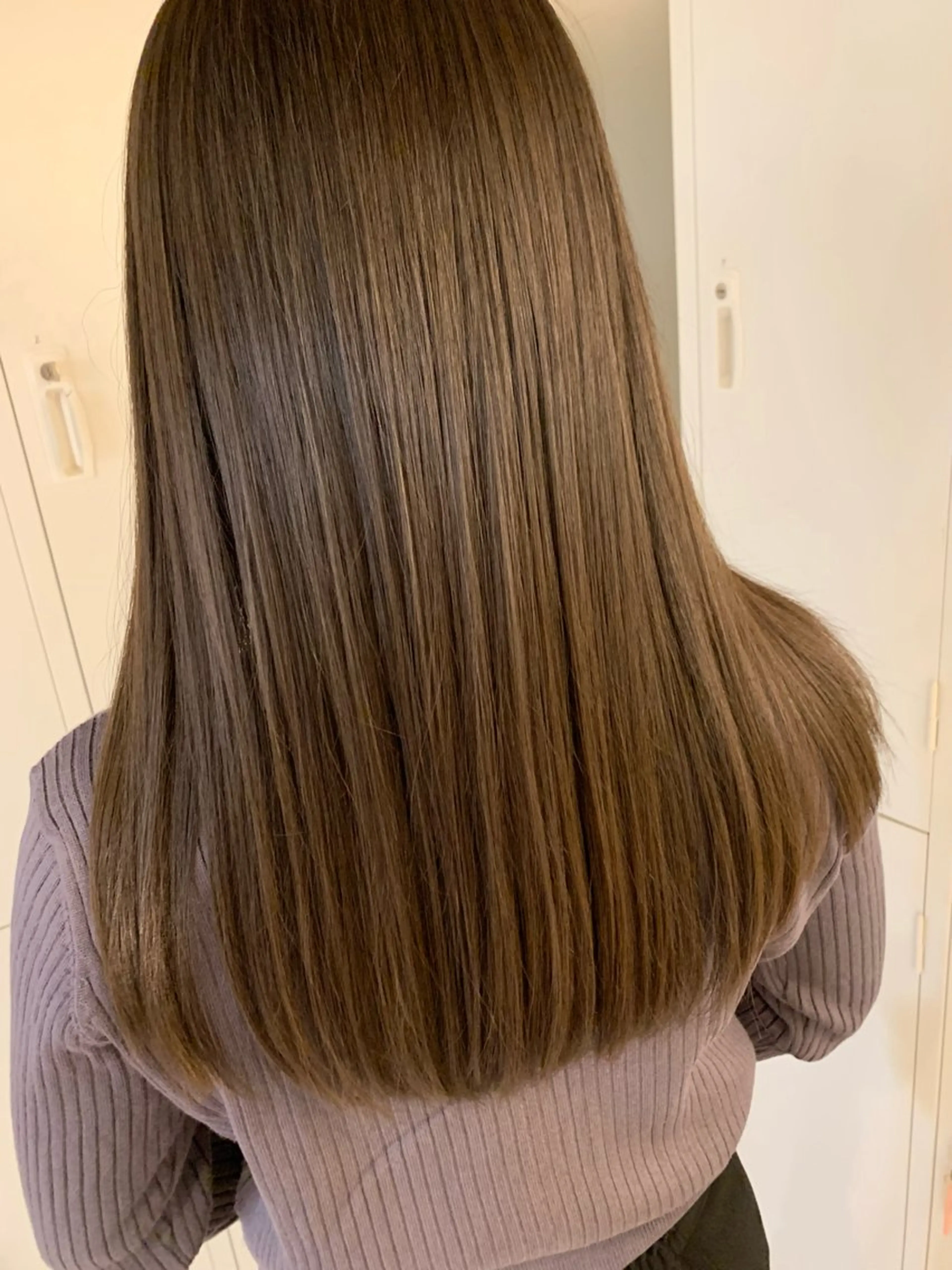 ミディアム カット ヘアカラー トリートメント ✨ハイトーン✨艶髪 ✨髪質改善✨和田のヘアスタイル