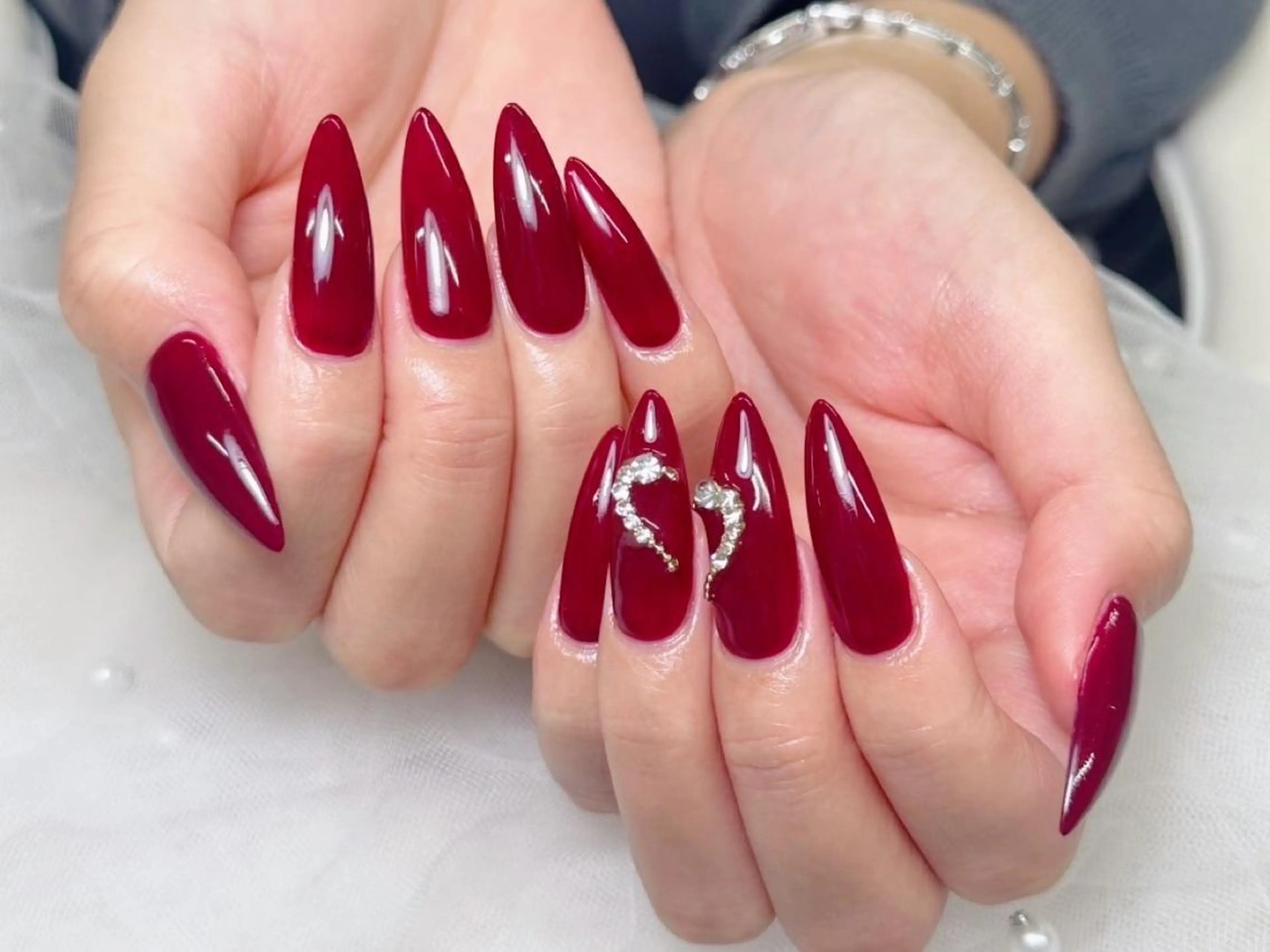 ネイル 💕チップネイル 🩷のネイルデザイン