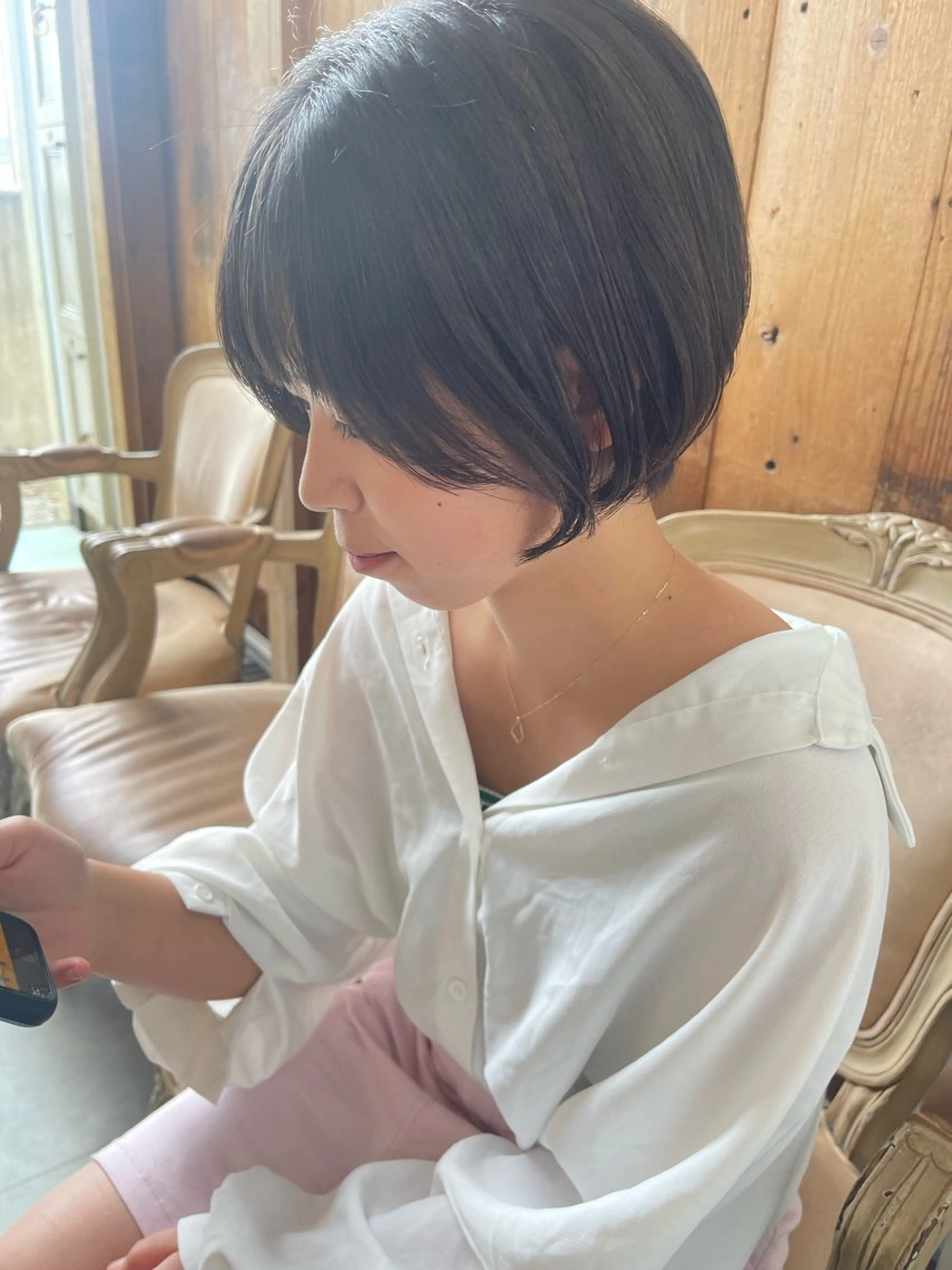 ショート 剣持友希/ifh iizuka/高崎のヘアスタイル