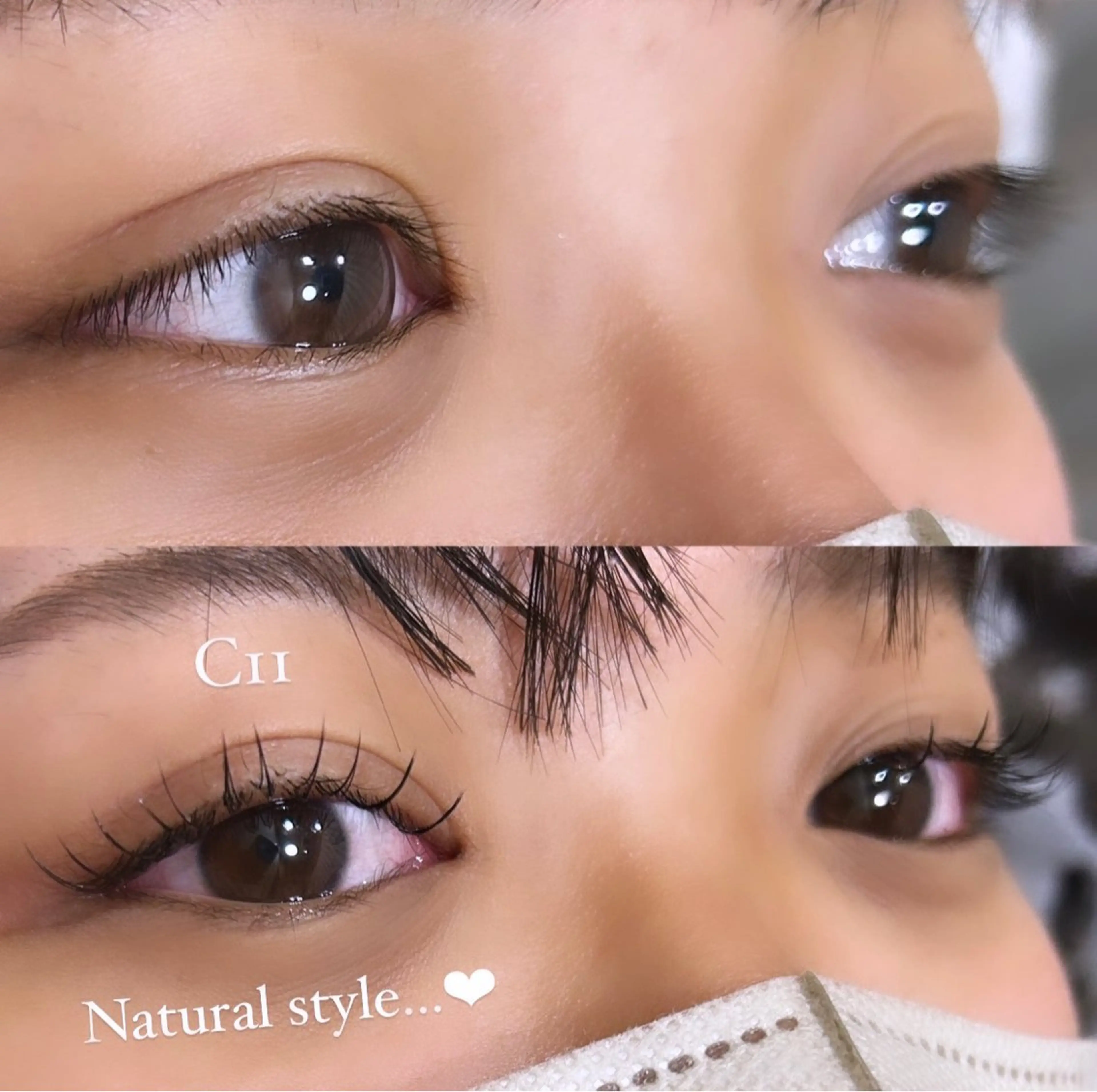 マツエク・マツパ Cカール ナチュラル セーブル 🩷ྀི中村 ほのか🧸🌷のマツエク・マツパデザイン