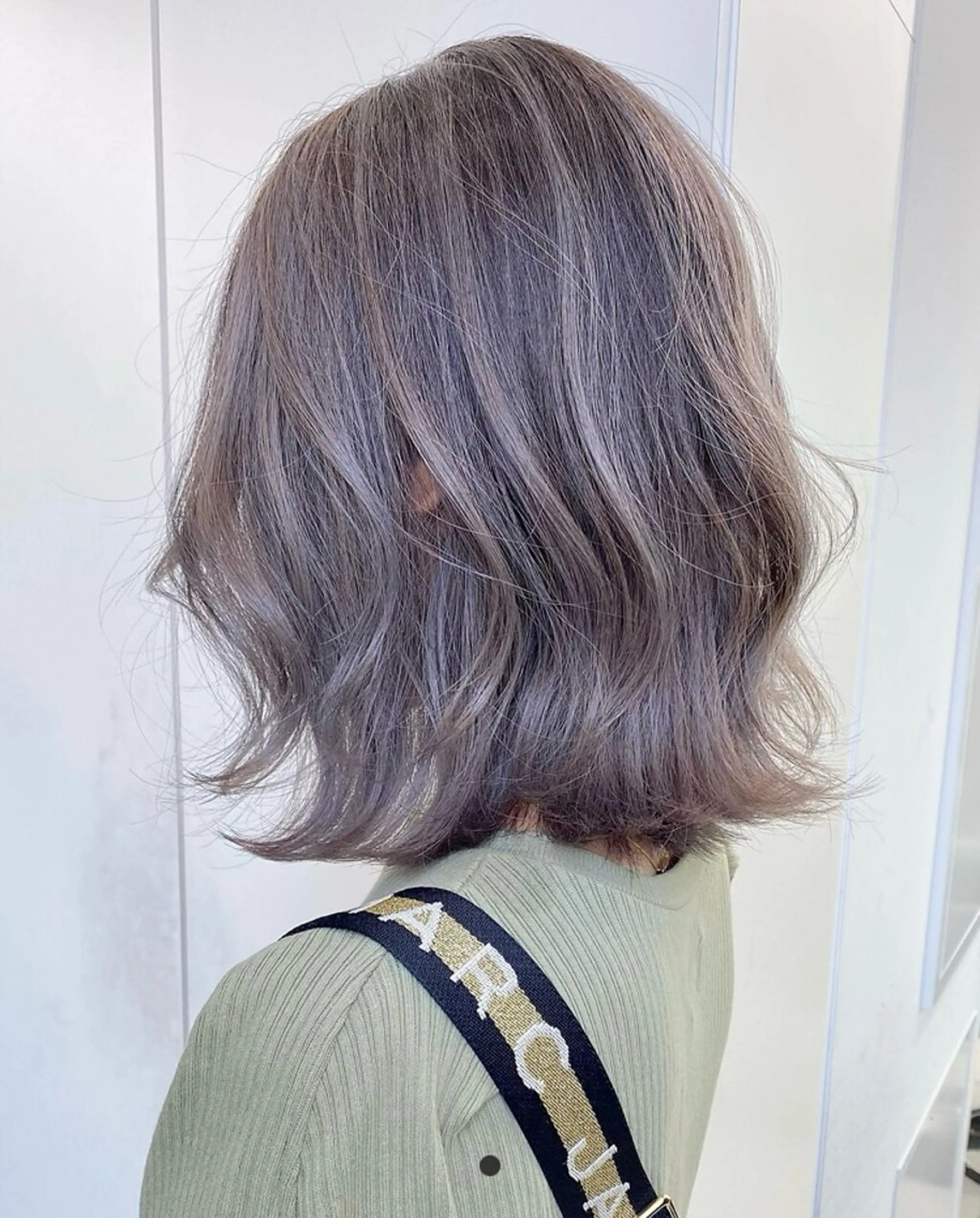 ミディアム カラー ヘアカラー トリートメント ヘアーラウンジ ラフ所属・須賀 知穂のヘアスタイル