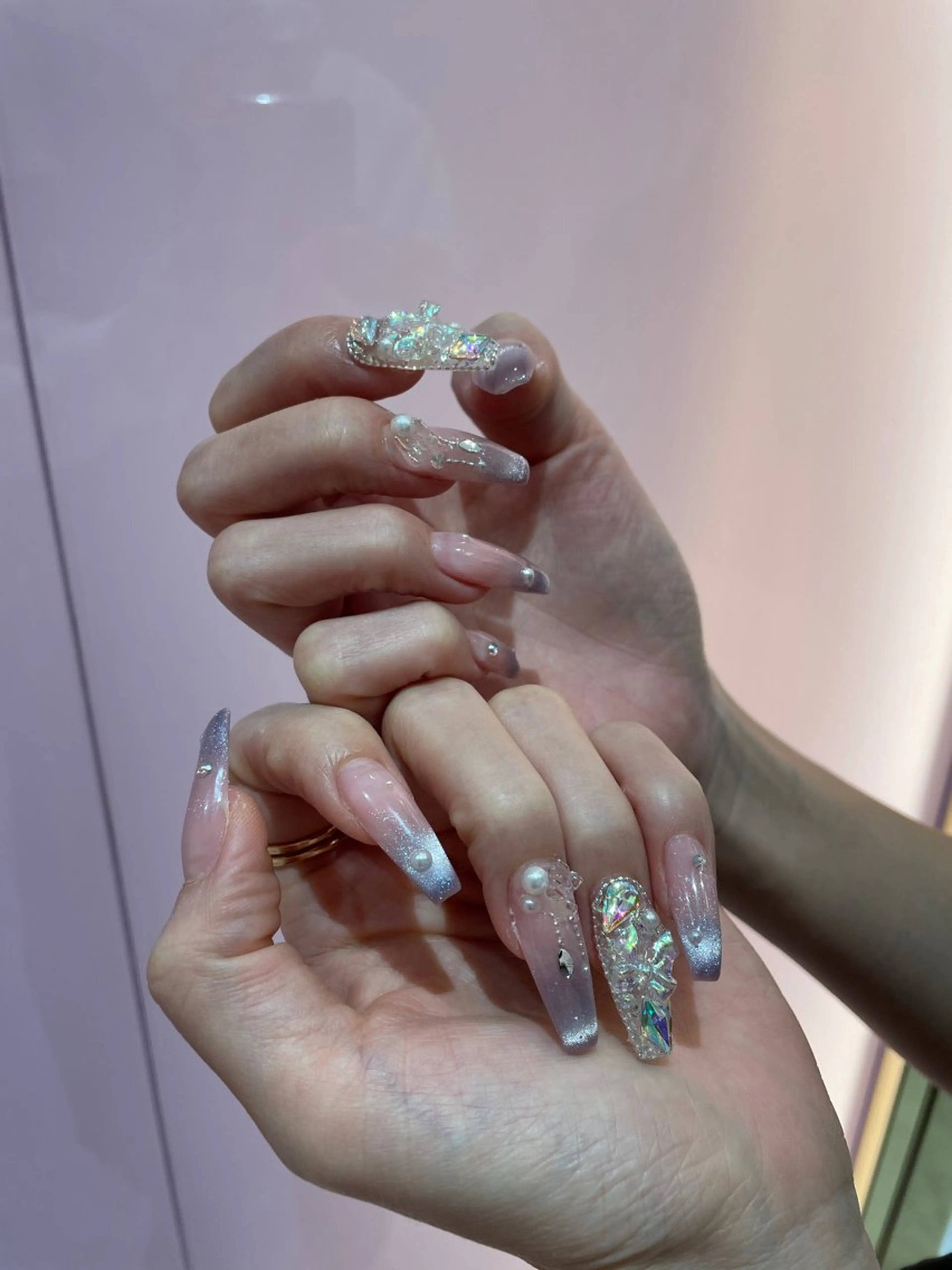 【ミニモ限定モデル価格】長さ出し10本チップワンカラーメニュー🩷ネイルオフ込み💅ご新規様ネイルオフ無料⭐️の写真