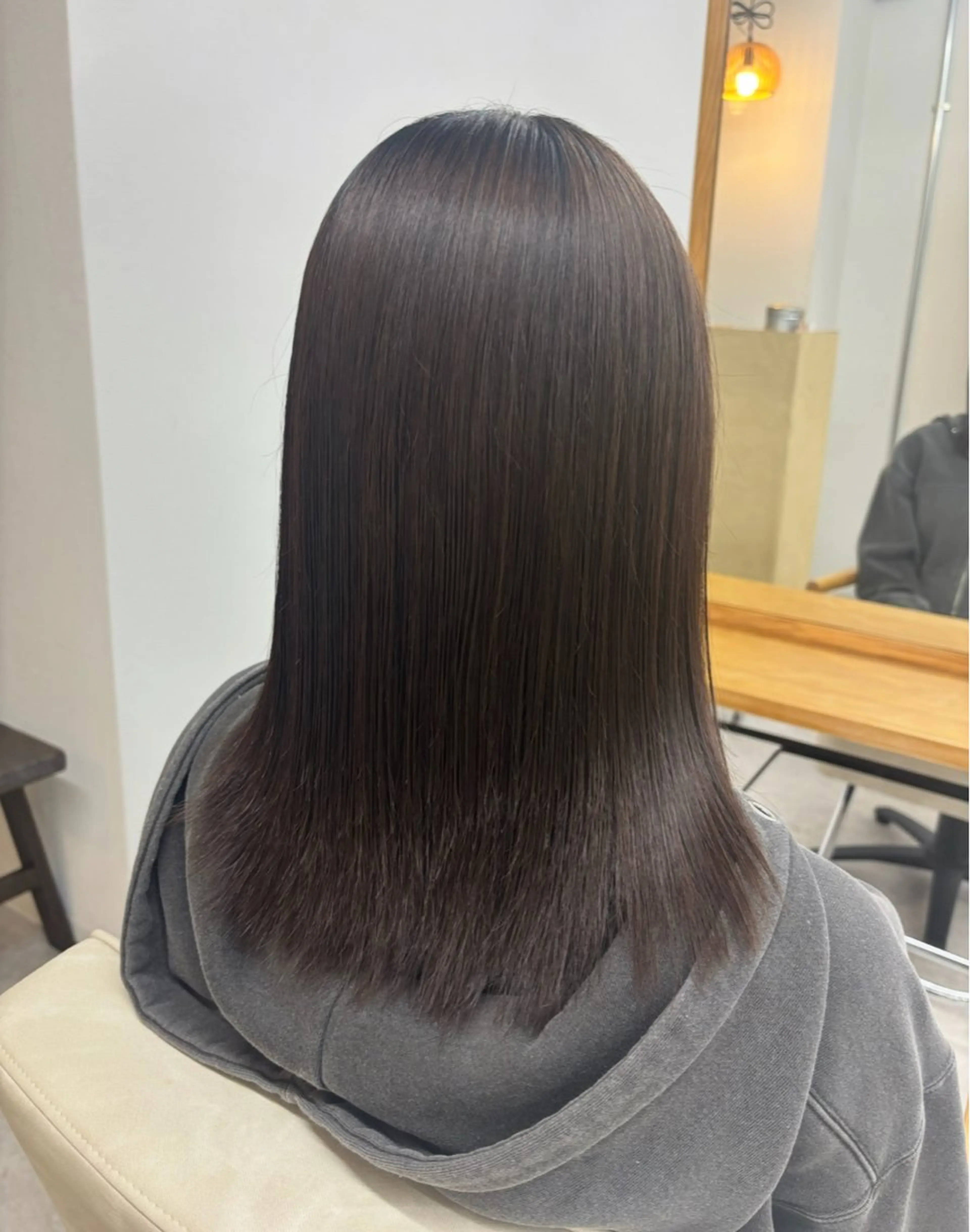 ミディアム 縮毛矯正 縮毛矯正 權軒 真尋のヘアスタイル