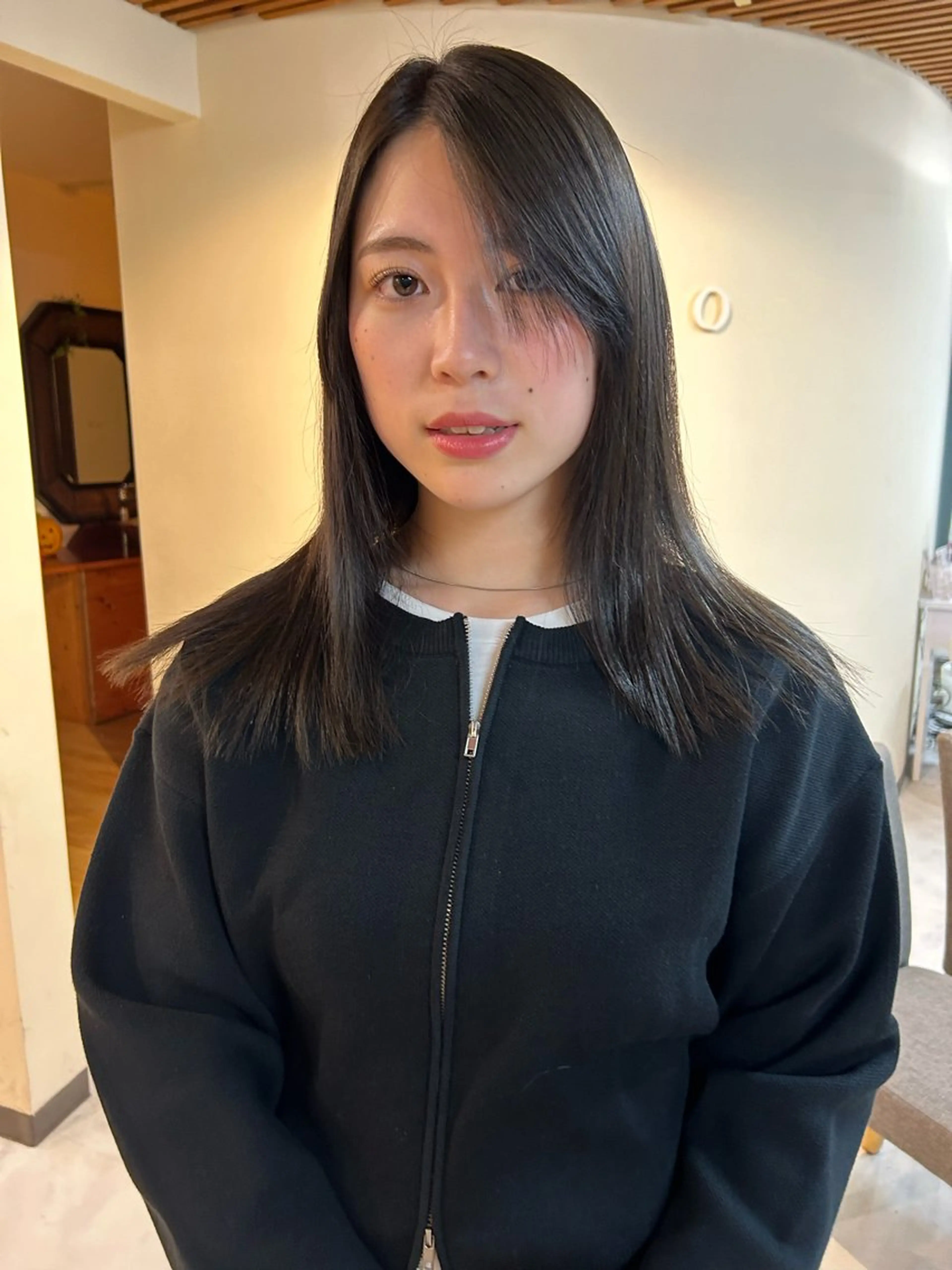 ブリーチなし透明感抜群カラー‬/1stepトリートメント🍃の写真