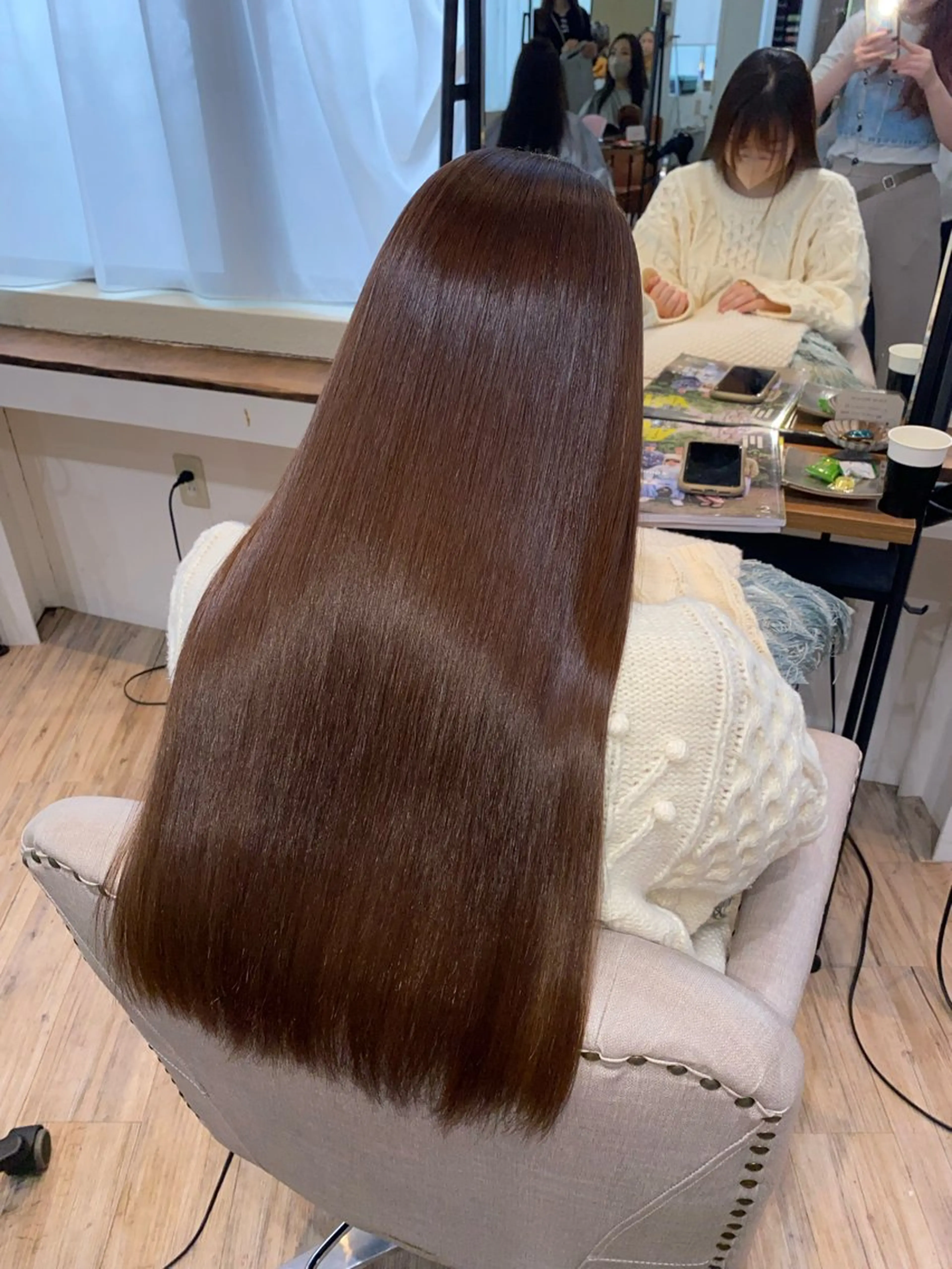 ロング 髪質改善 縮毛矯正 カット 縮毛矯正 トリートメント Ly a jitto  【リーアジット】所属・maho🦋🫧 Ly a jittoのヘアスタイル