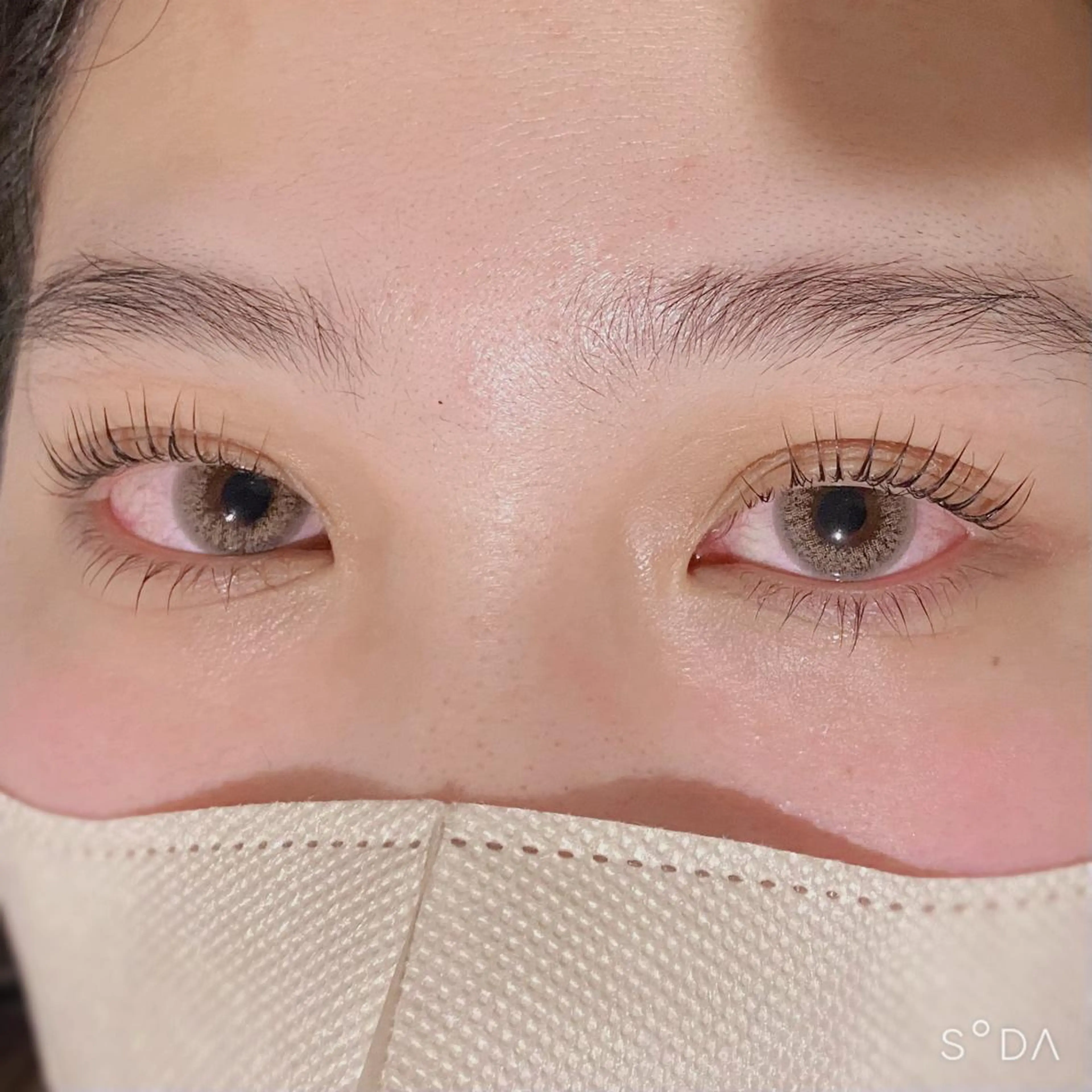 マツエク・マツパ 下まつげエクステ マツパ フジ ワラのマツエク・マツパデザイン