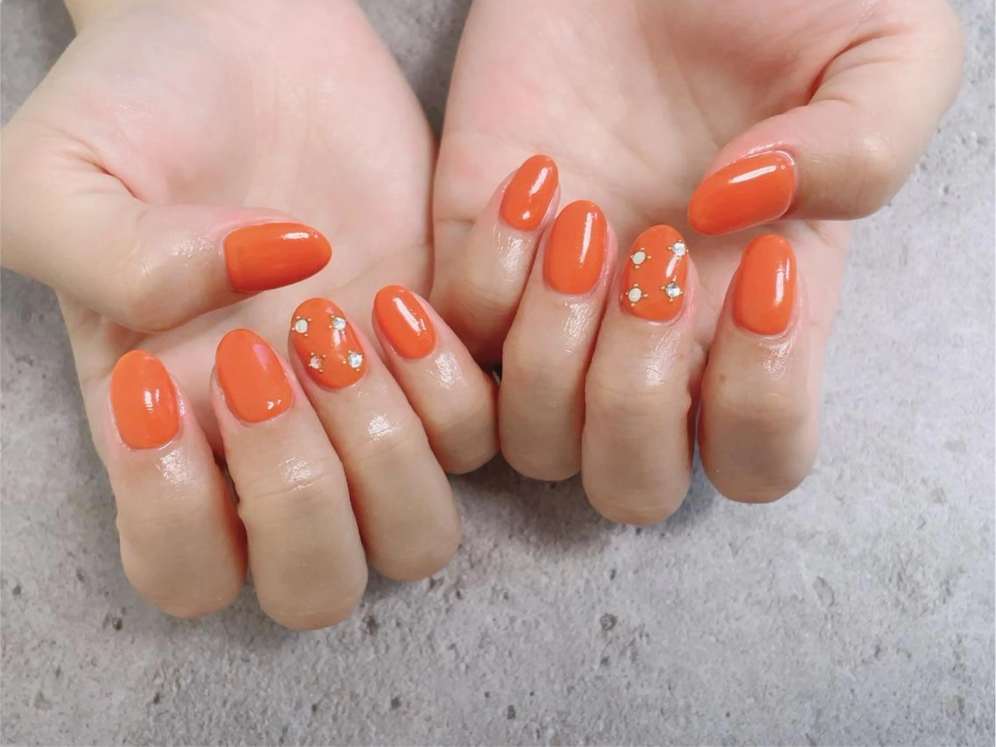 ネイル ストーンネイル ハンドネイル 🌷Yun nail salon🌷のネイルデザイン