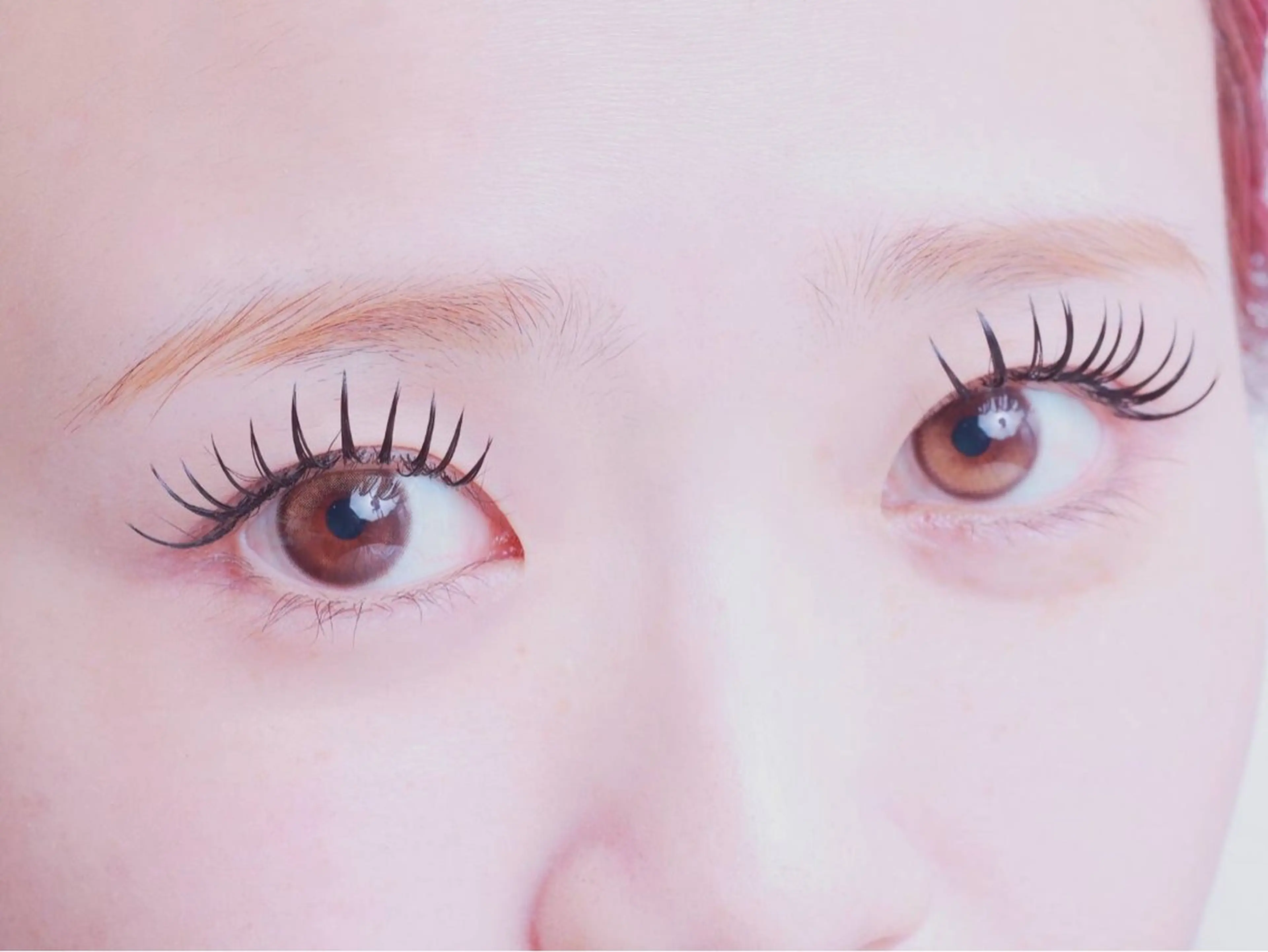 マツエク・マツパ フラットラッシュ Wardrobe by CHERIE所属・サロンドットクッキー KYUのマツエク・マツパデザイン