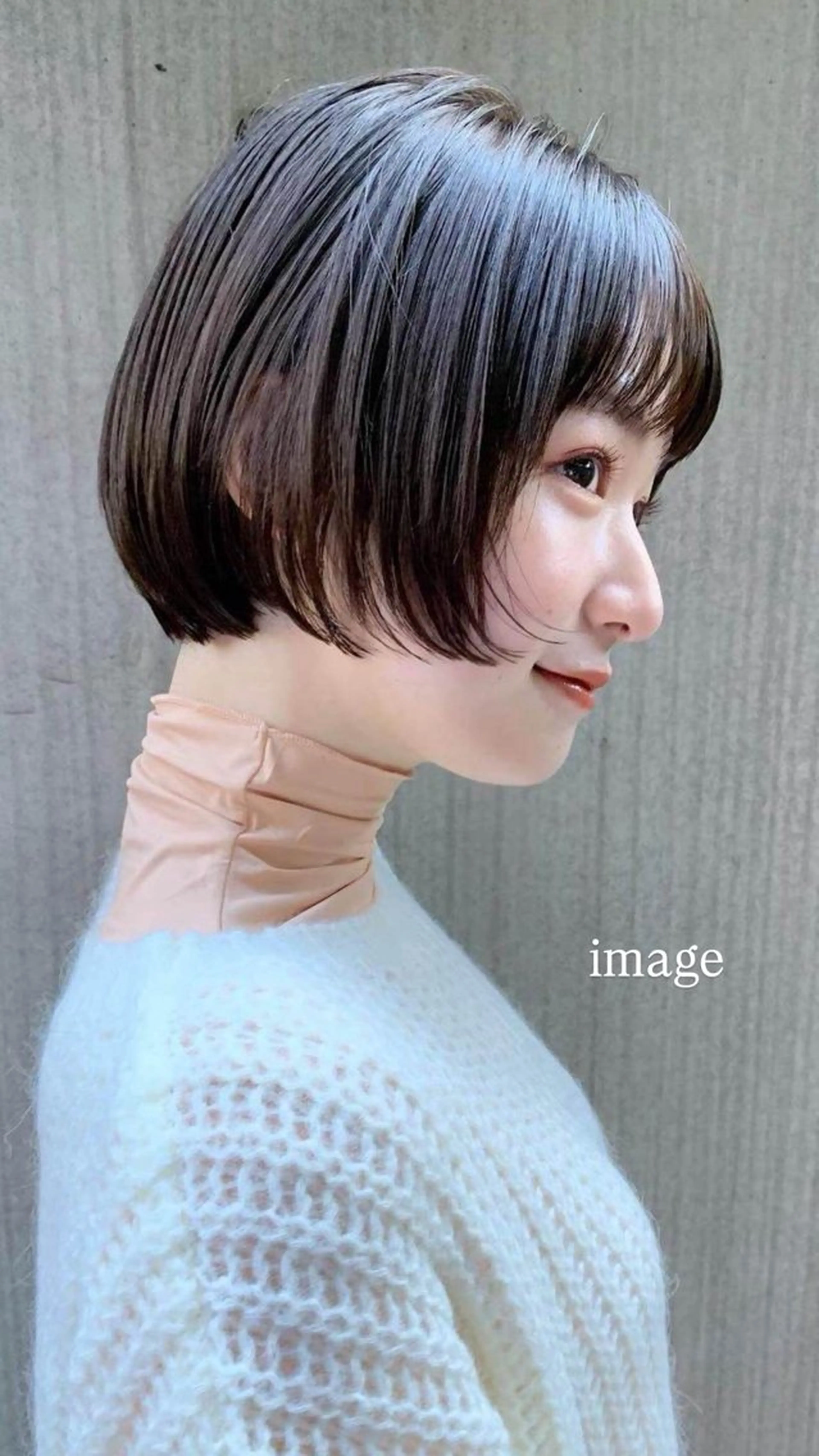 ショート ボブ DIFINOaoyama所属・🎧ayaka/ボブ /透明感カラー 🩵のヘアスタイル