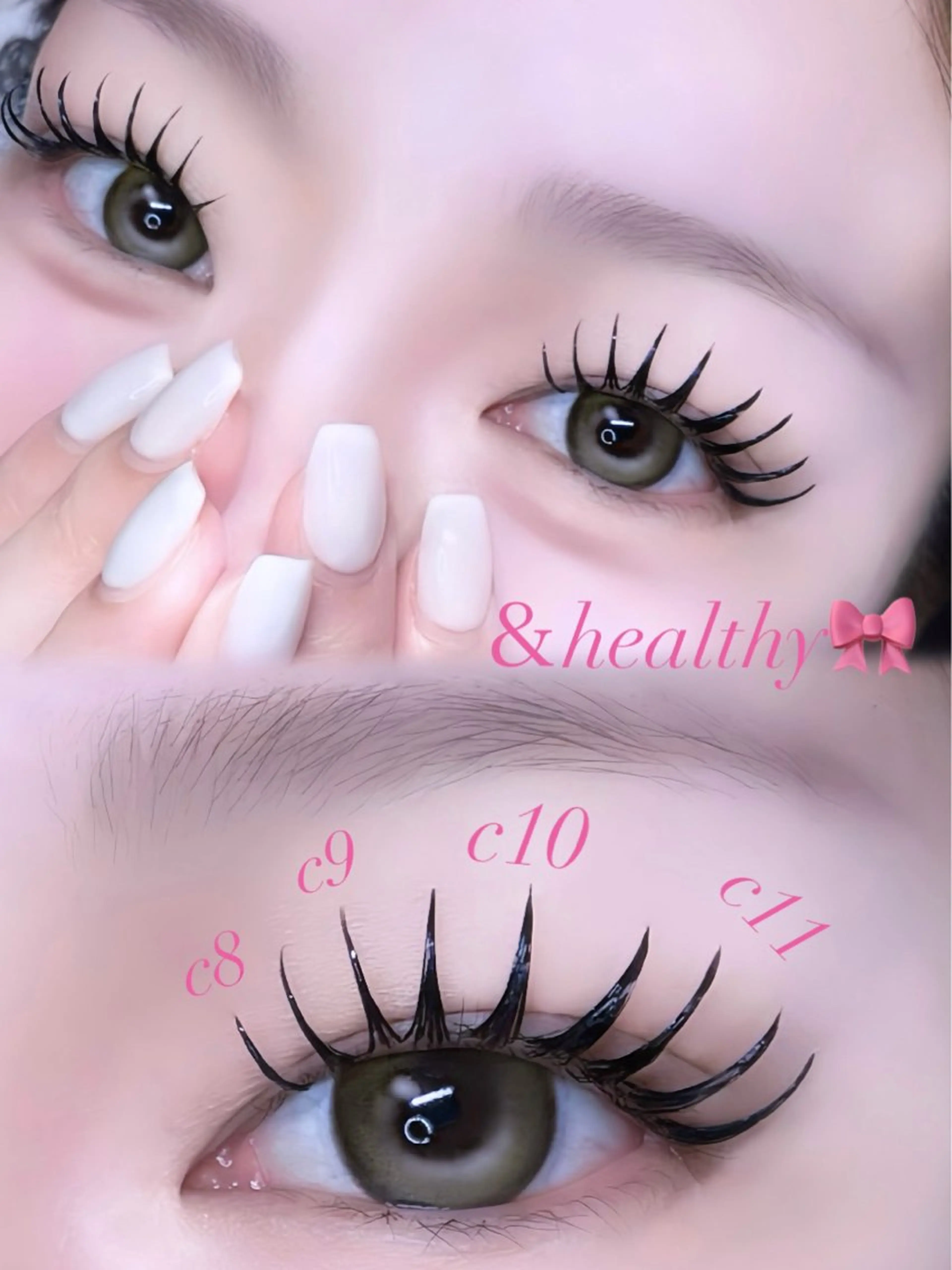 マツエク・マツパ マツエク パリジェンヌ／マツエ ク🇰🇷ジュリ♡のマツエク・マツパデザイン