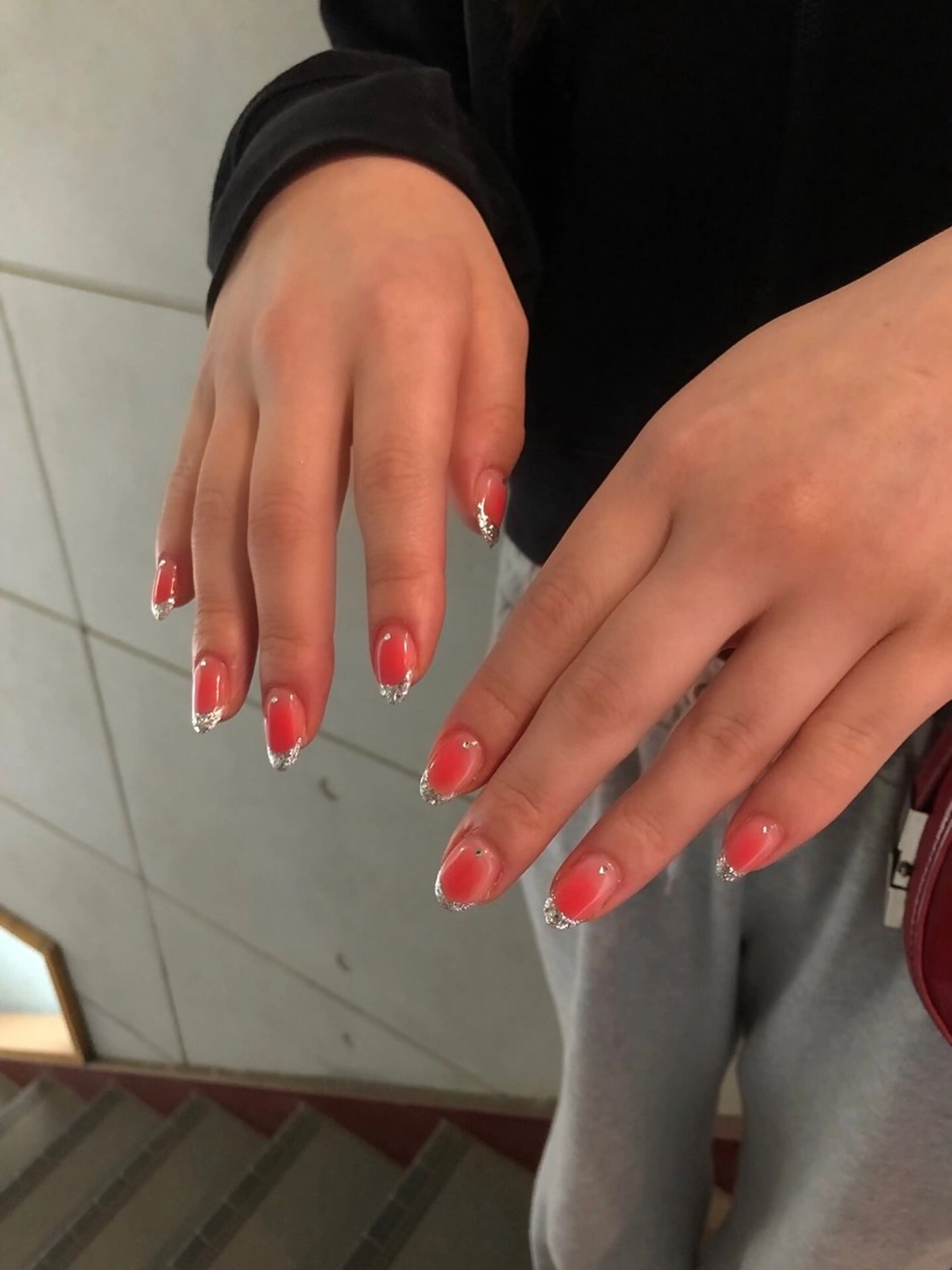 ネイル チークネイル フレンチネイル ハンドネイル NAIL＆SPA PｰBOX所属・Lia ⠀のネイルデザイン