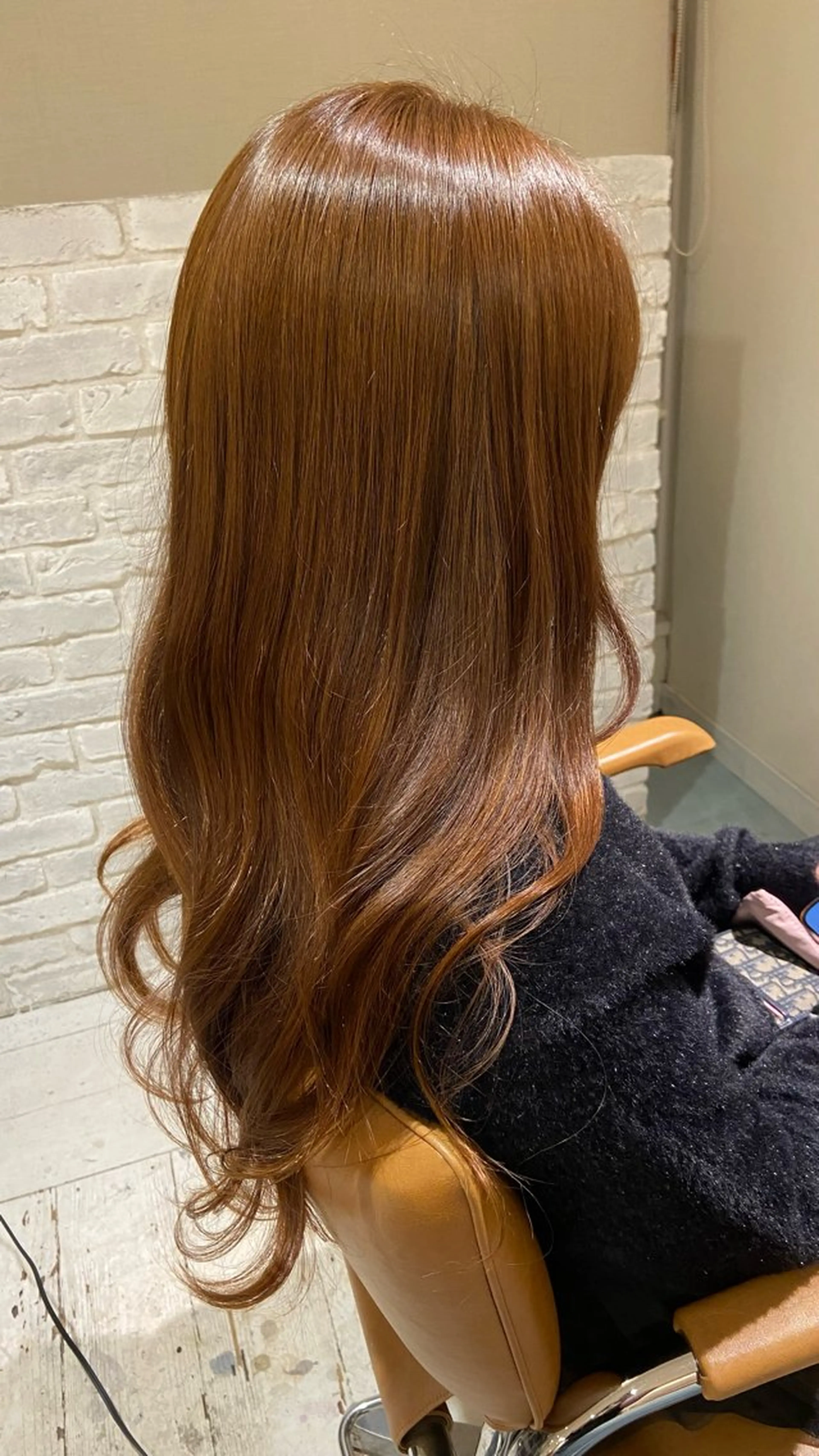 ロング カラー ブラウンカラー ヘアカラー トリートメント BLUE所属・🍀Erica Koide🍀のヘアスタイル
