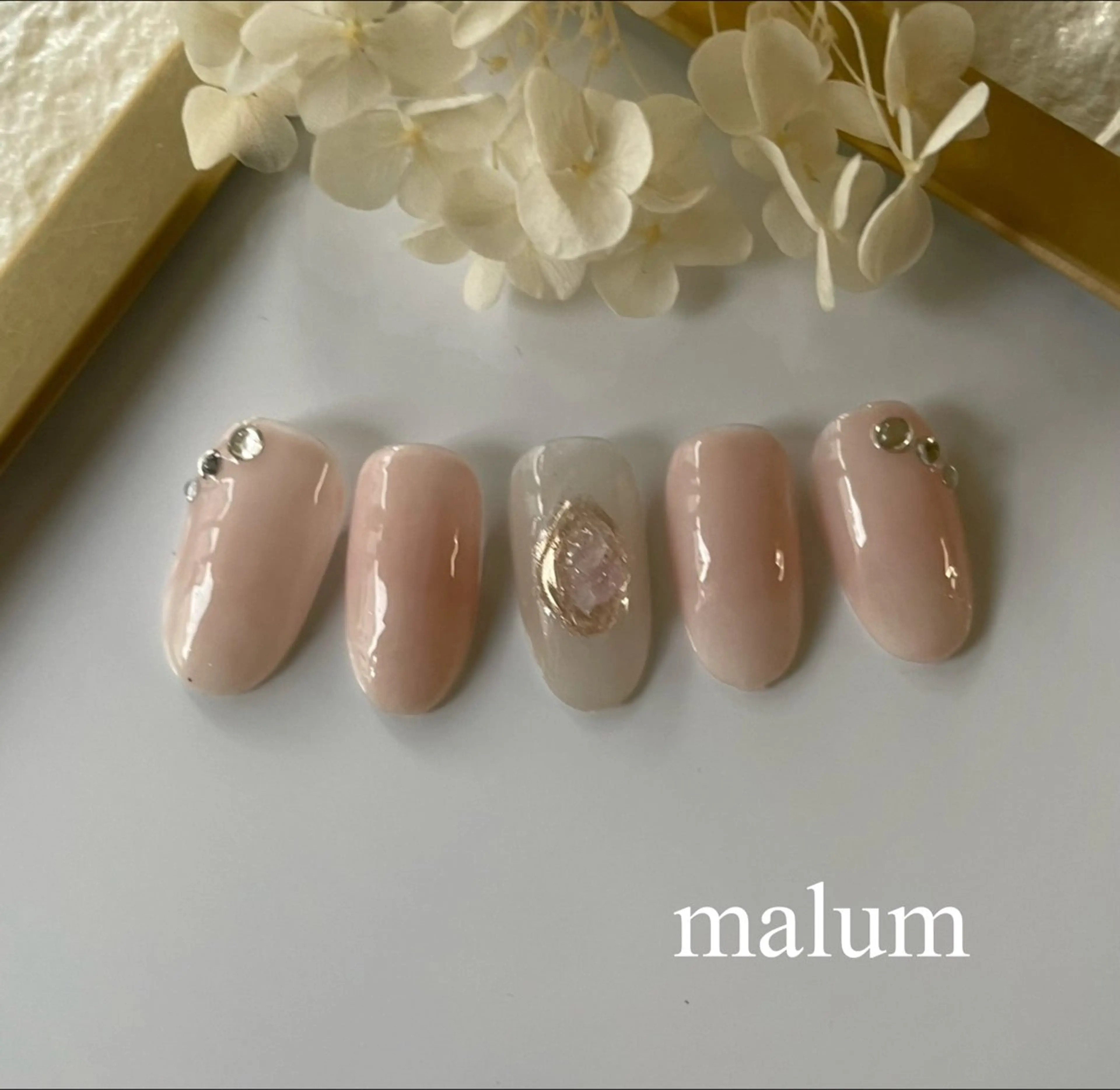 ネイル ハンドネイル malum nailのネイルデザイン