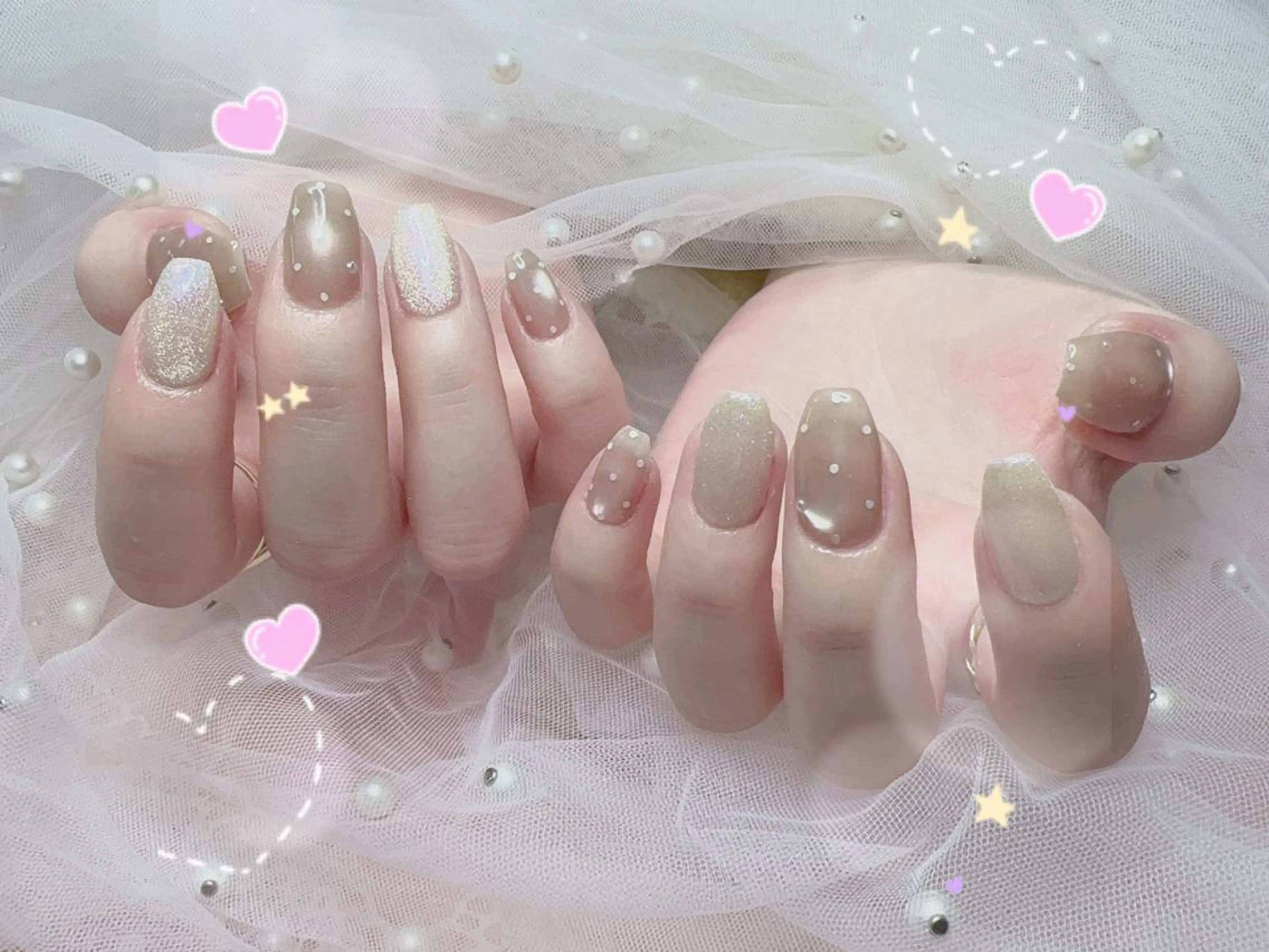ネイル ハンドネイル 🎀シズカ nail🎀のネイルデザイン