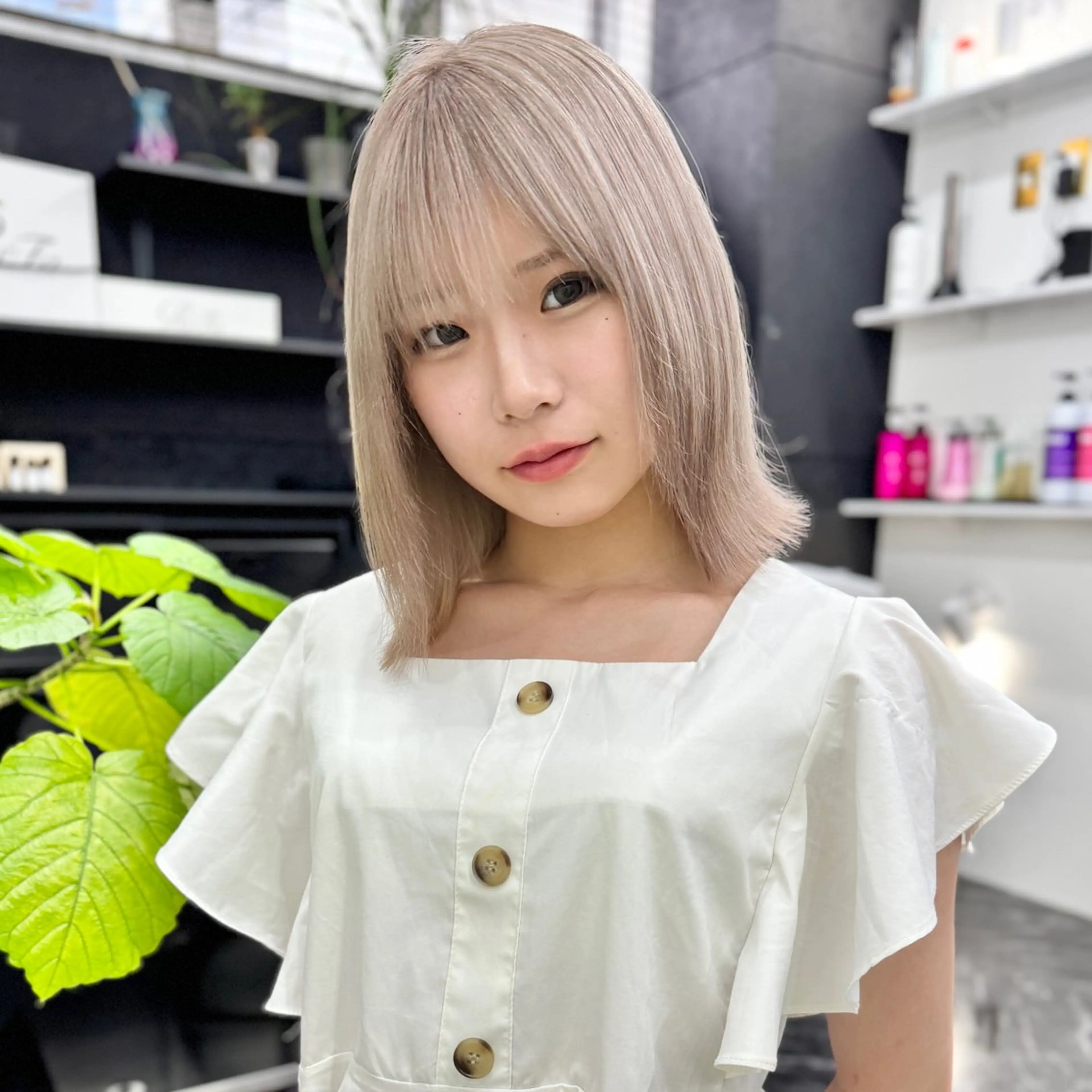 ショート カラー ブリーチ 透明感カラー ChuDuck所属・🐮ChuDuck 代表　SHOTA🐮のヘアスタイル