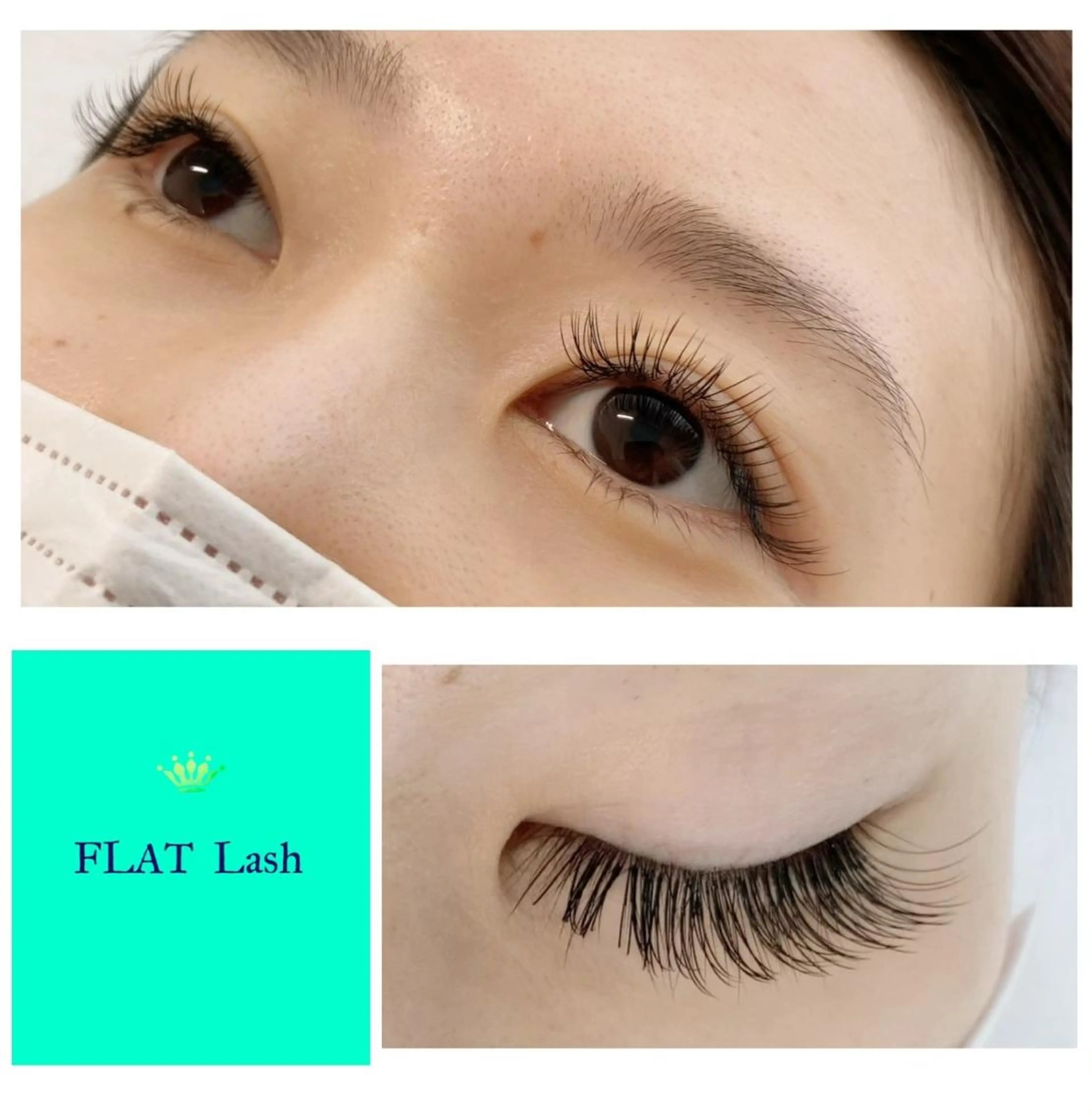 マツエク・マツパ フラットラッシュ Bruges 自由が丘のマツエク・マツパデザイン