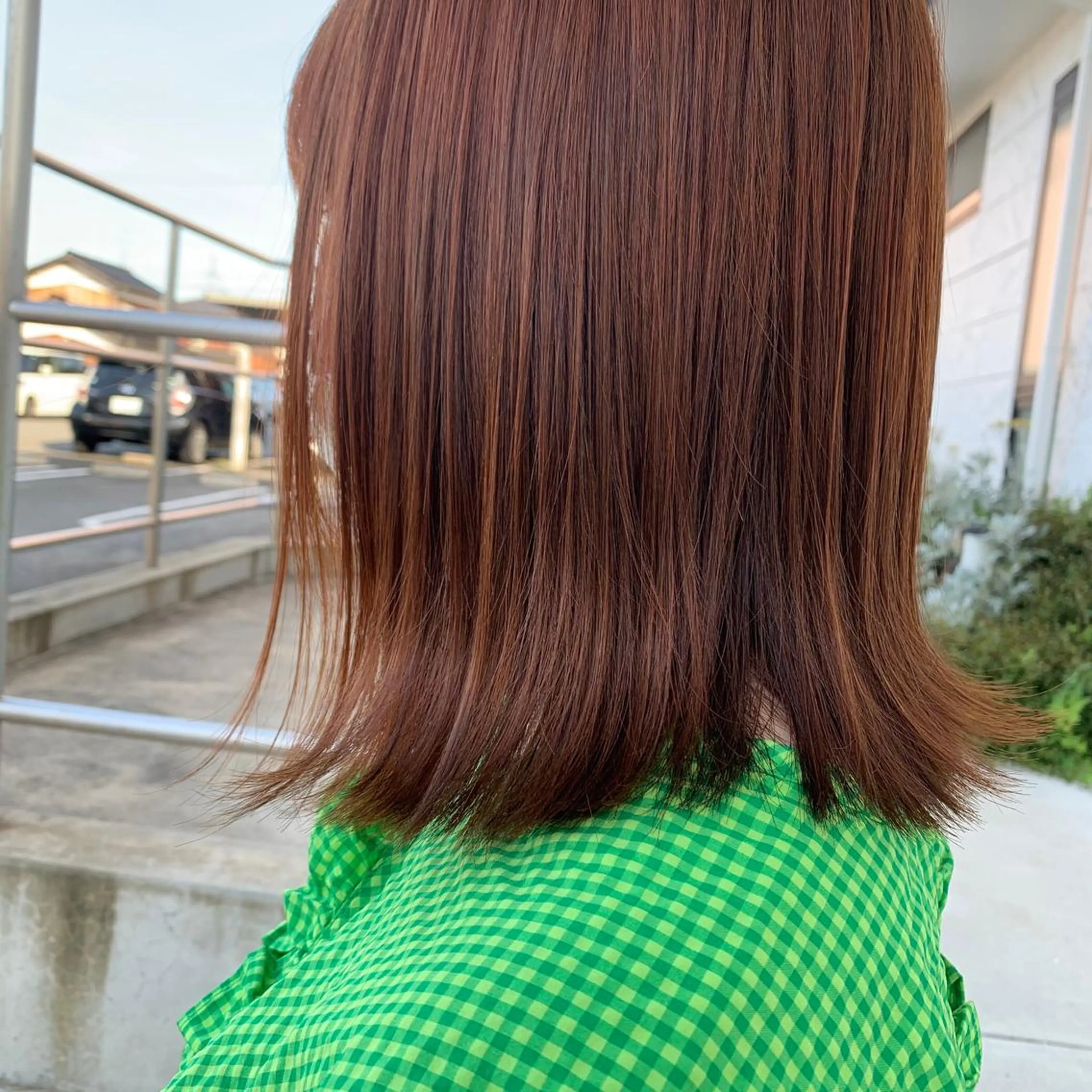 ミディアム カラー canoe下関熊野店 レッスンモデル募集中のヘアスタイル