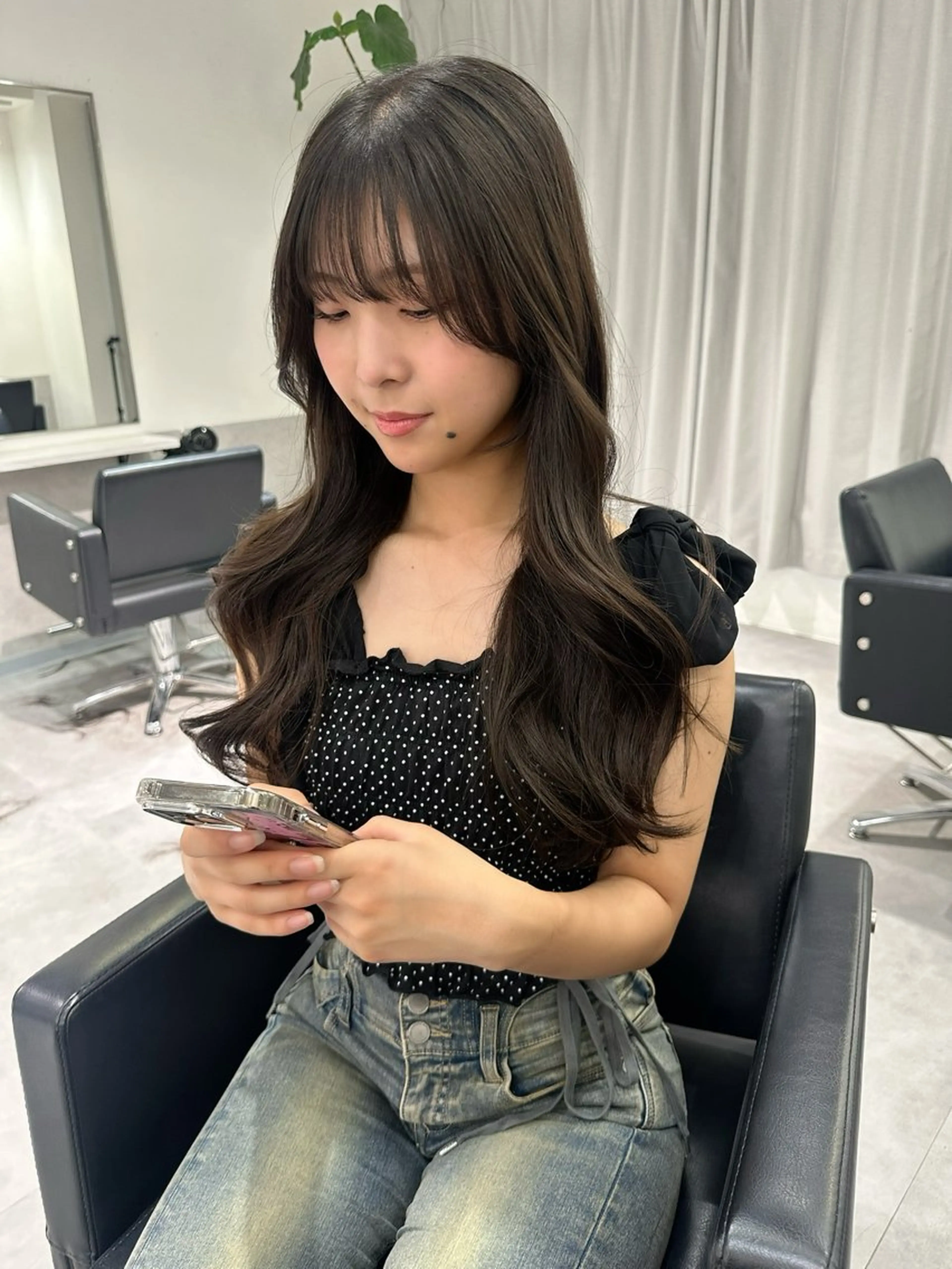 ロング カット トリートメント arisa/艶髪 /顔まわり/韓国ヘアのヘアスタイル