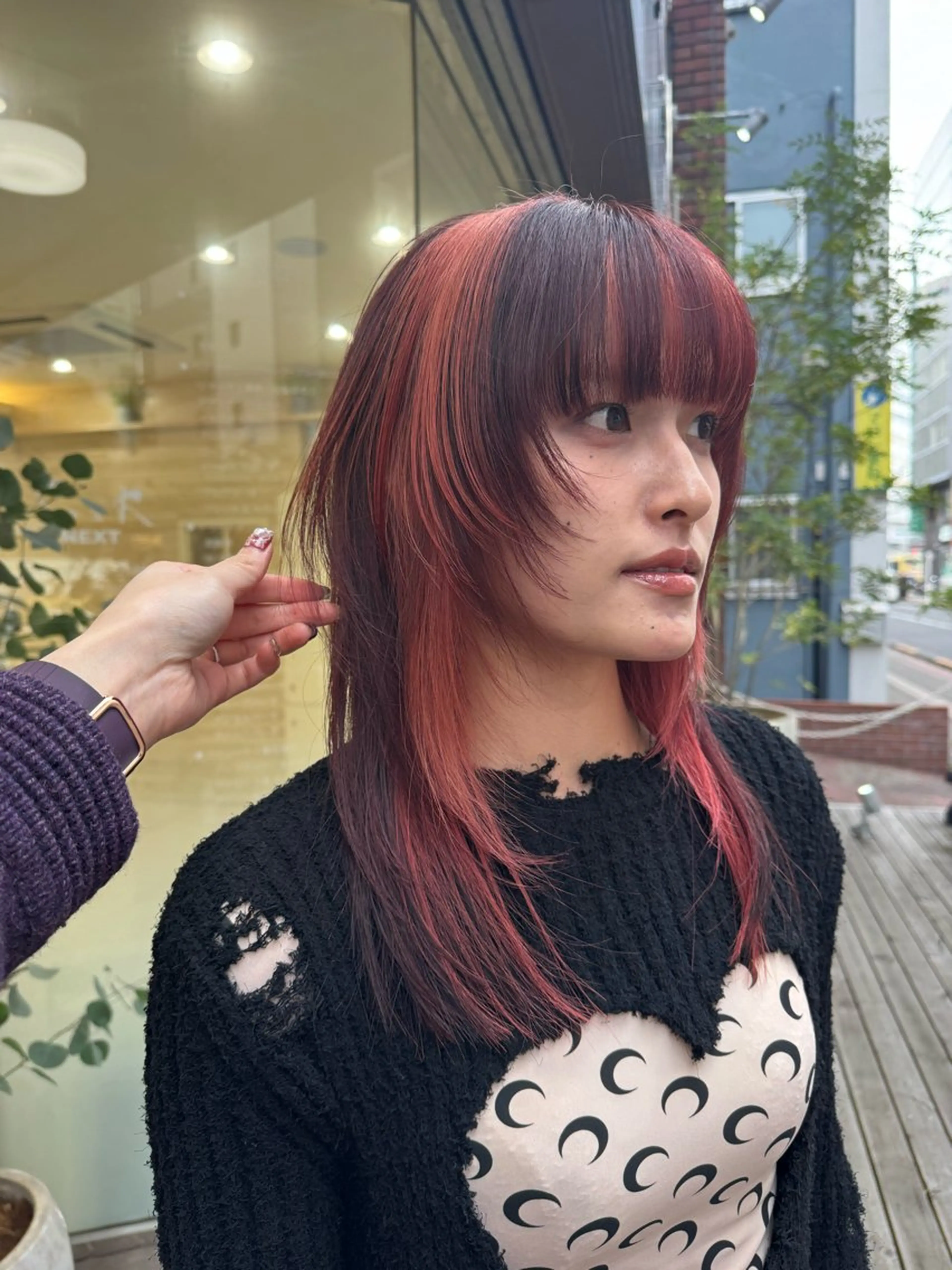 ミディアム カラー ヘアカラー Seeknext // Rukaのヘアスタイル